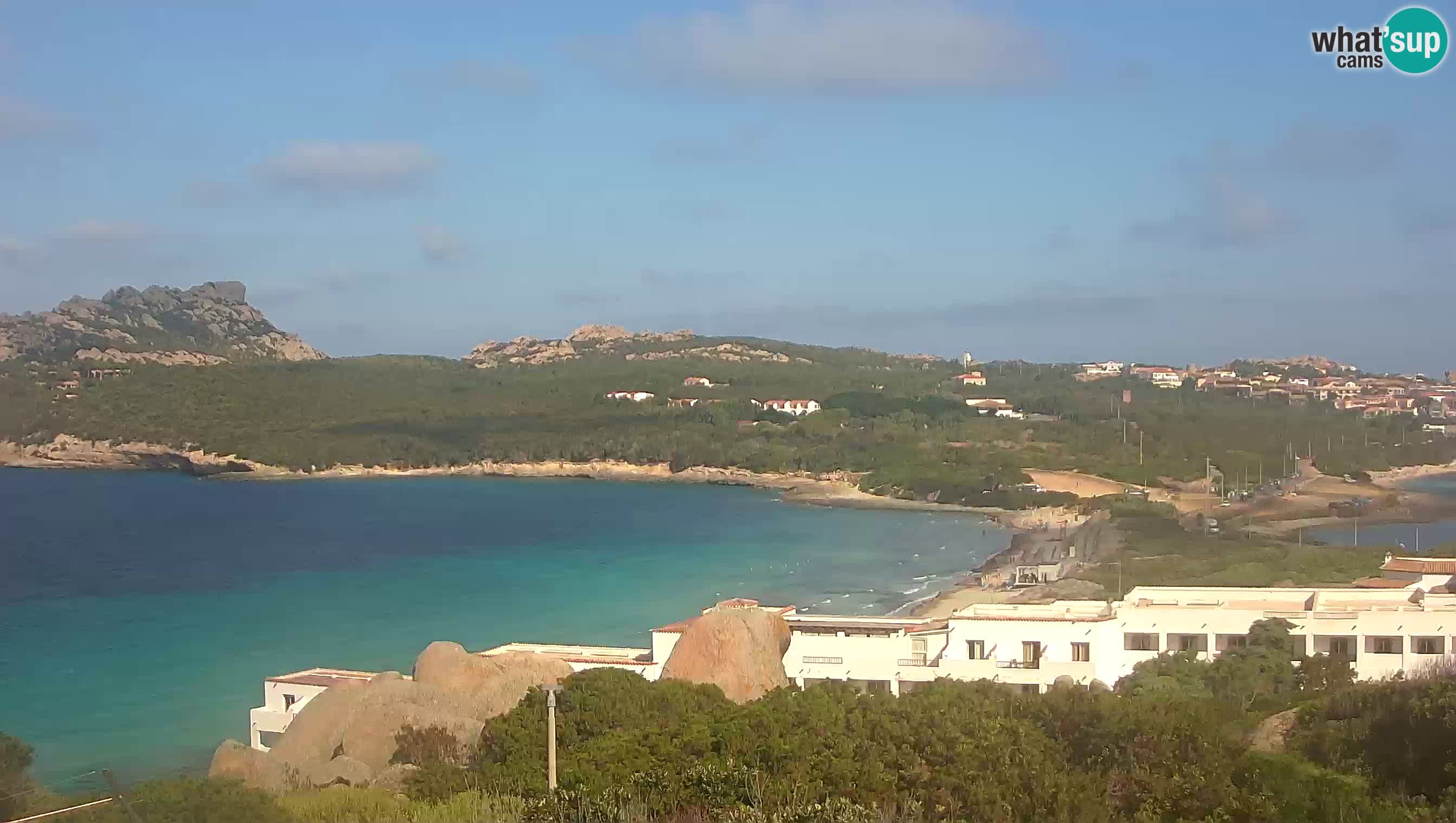 Live Webcam Capo Testa the beach of 2 sea – Santa Teresa Gallura – livecam Sardinia