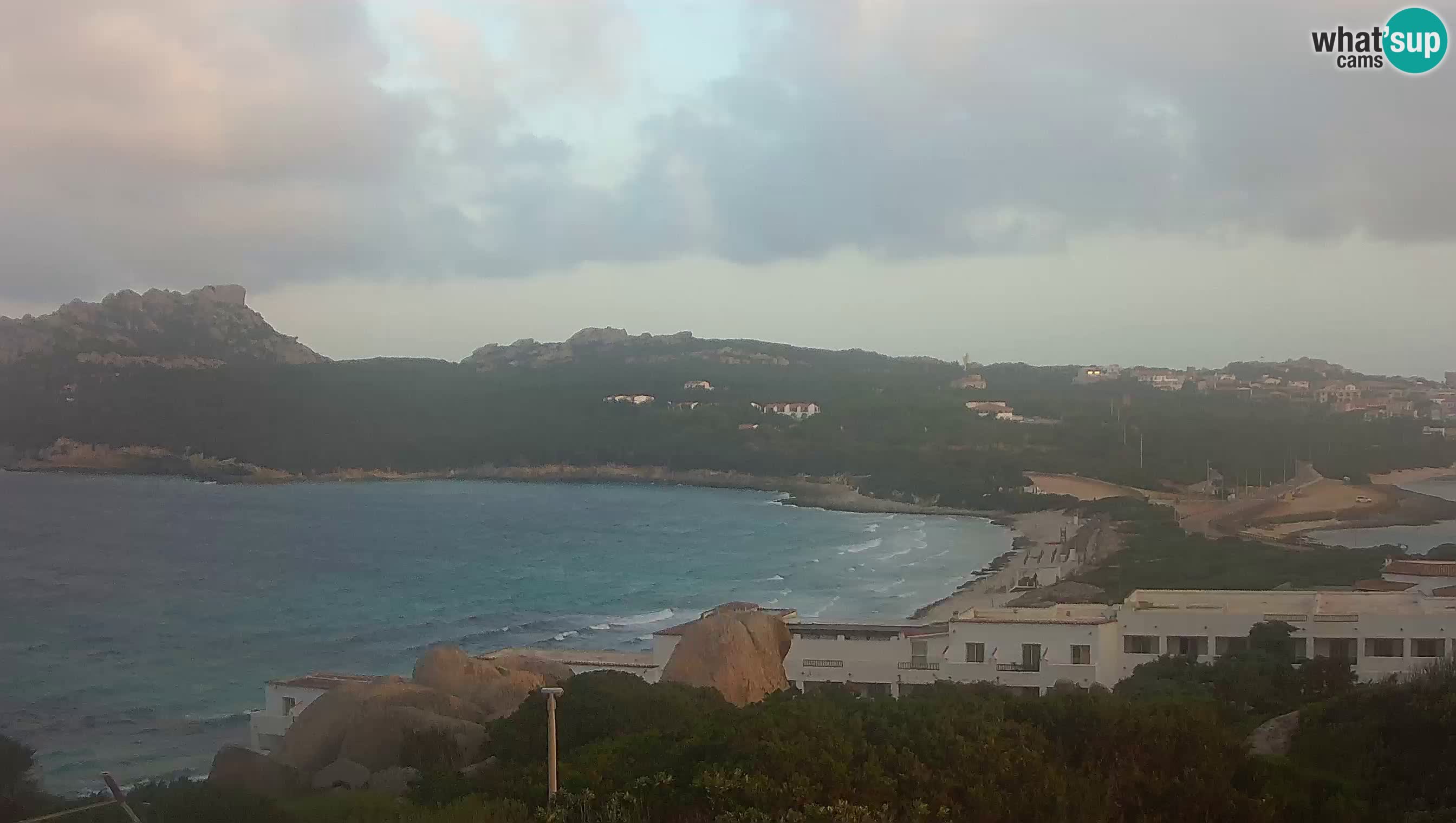Live Webcam Capo Testa la plage de 2 mer – Santa Teresa Gallura – livecam Sardaigne