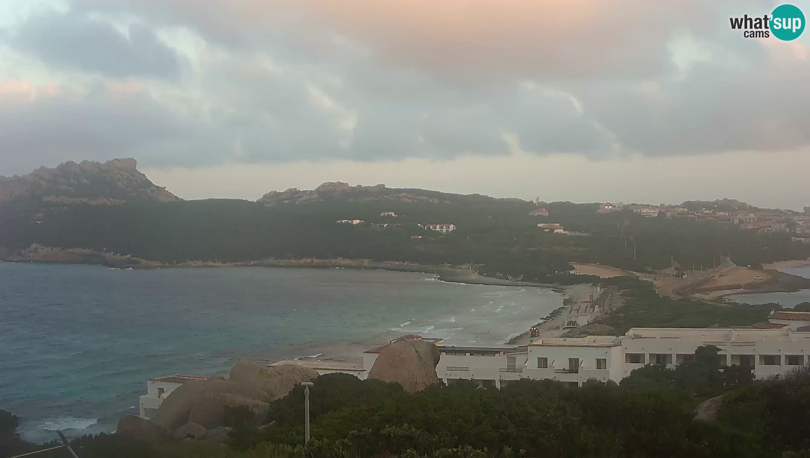 Live Webcam Capo Testa the beach of 2 sea – Santa Teresa Gallura – livecam Sardinia