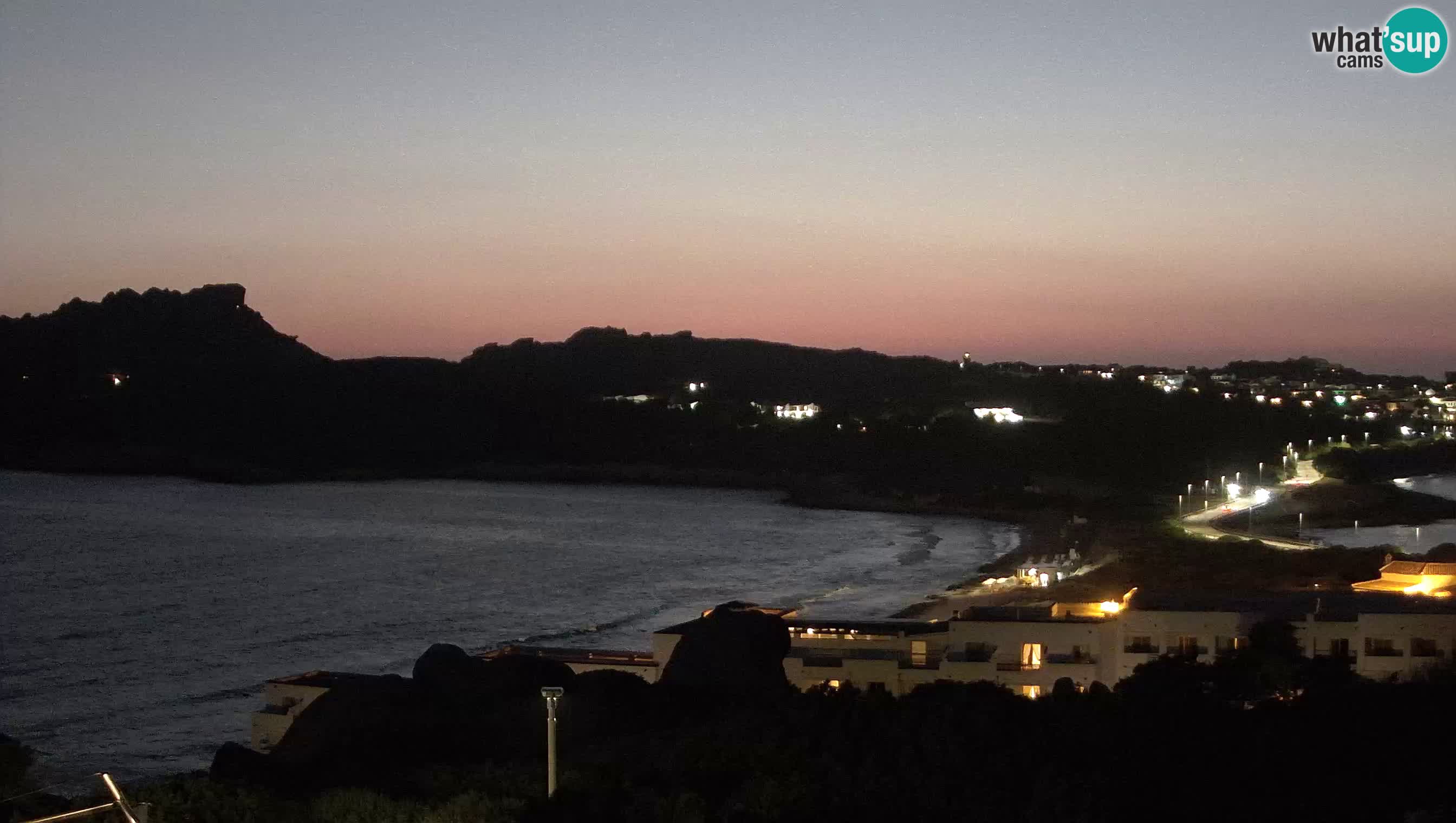 Spletna kamera v živo Capo Testa plaža dveh morij – Santa Teresa Gallura – Sardinija