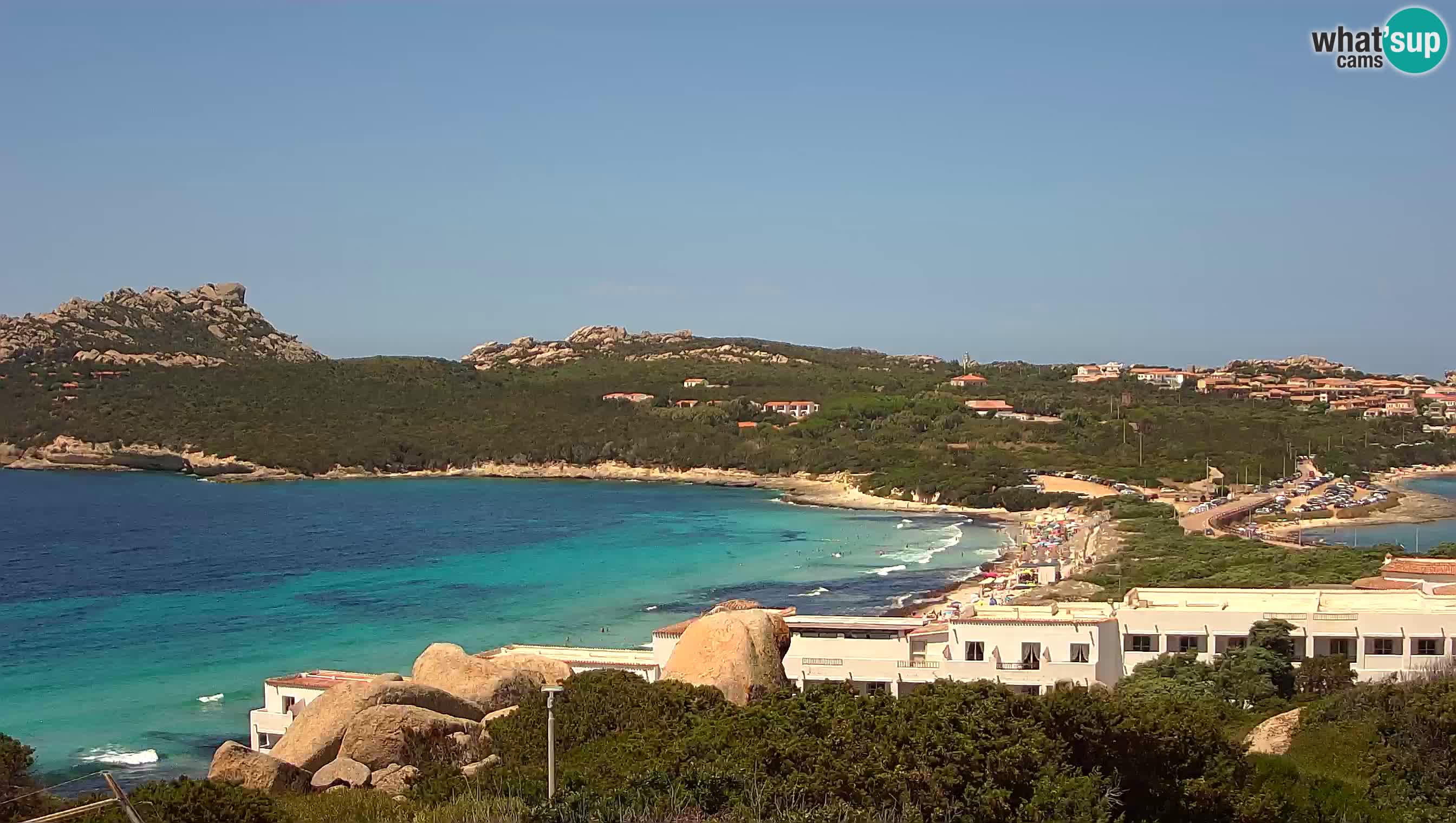 Live Webcam Capo Testa the beach of 2 sea – Santa Teresa Gallura – livecam Sardinia