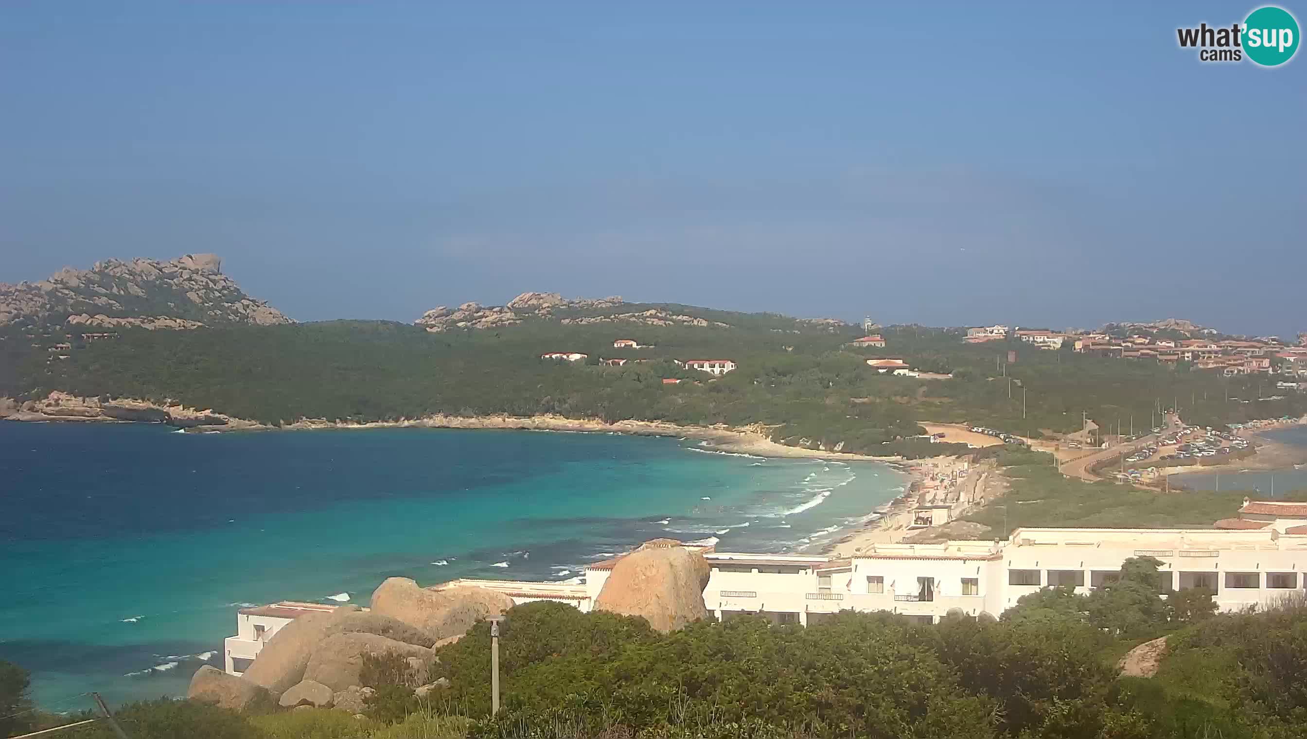 Web kamera uživo Capo Testa plaža s 2 mora – Santa Teresa Gallura – kamera uživo Sardinija