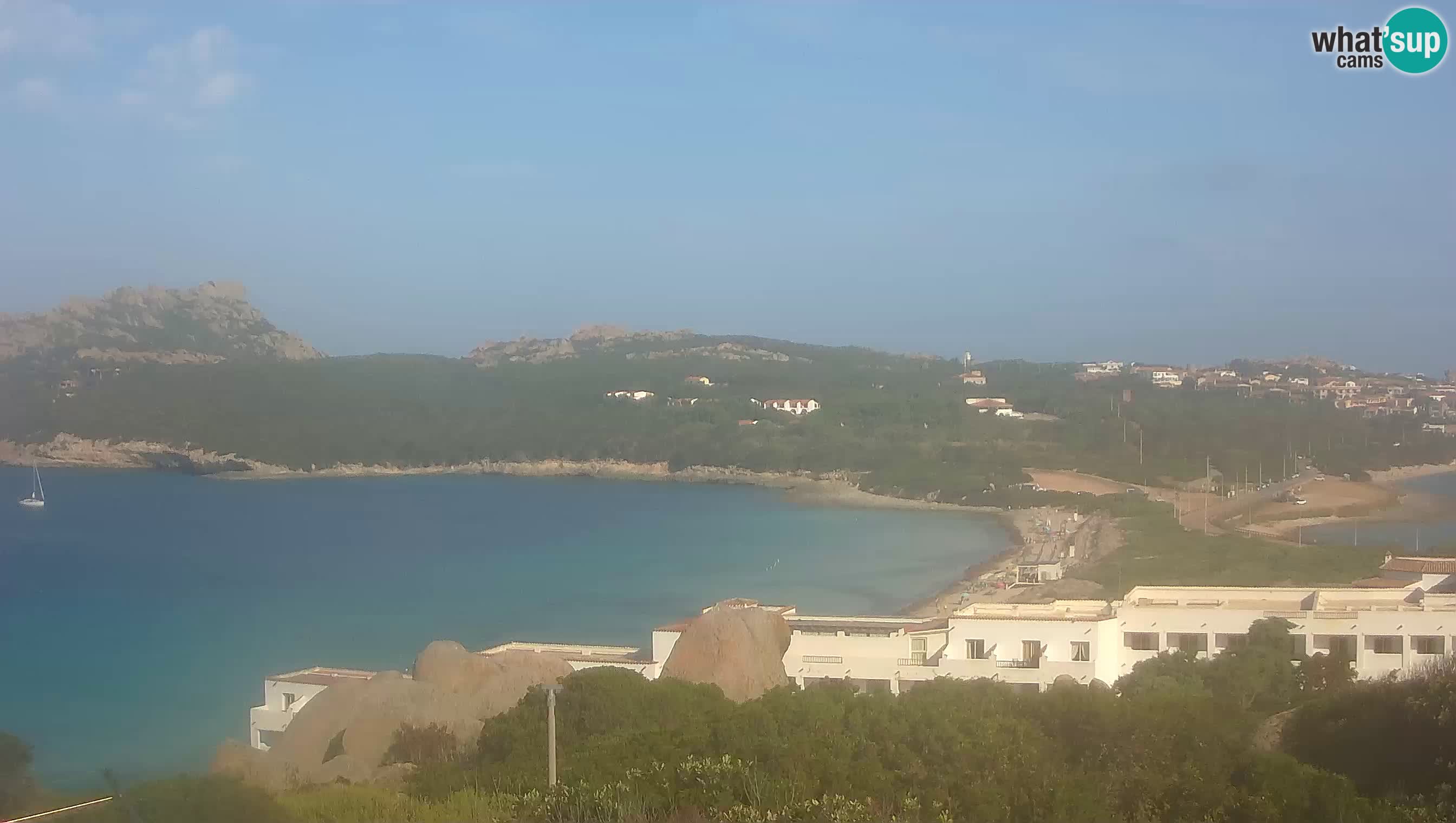 Live Webcam Capo Testa la spiaggia dei due mari – Santa Teresa Gallura – livecam Sardegna