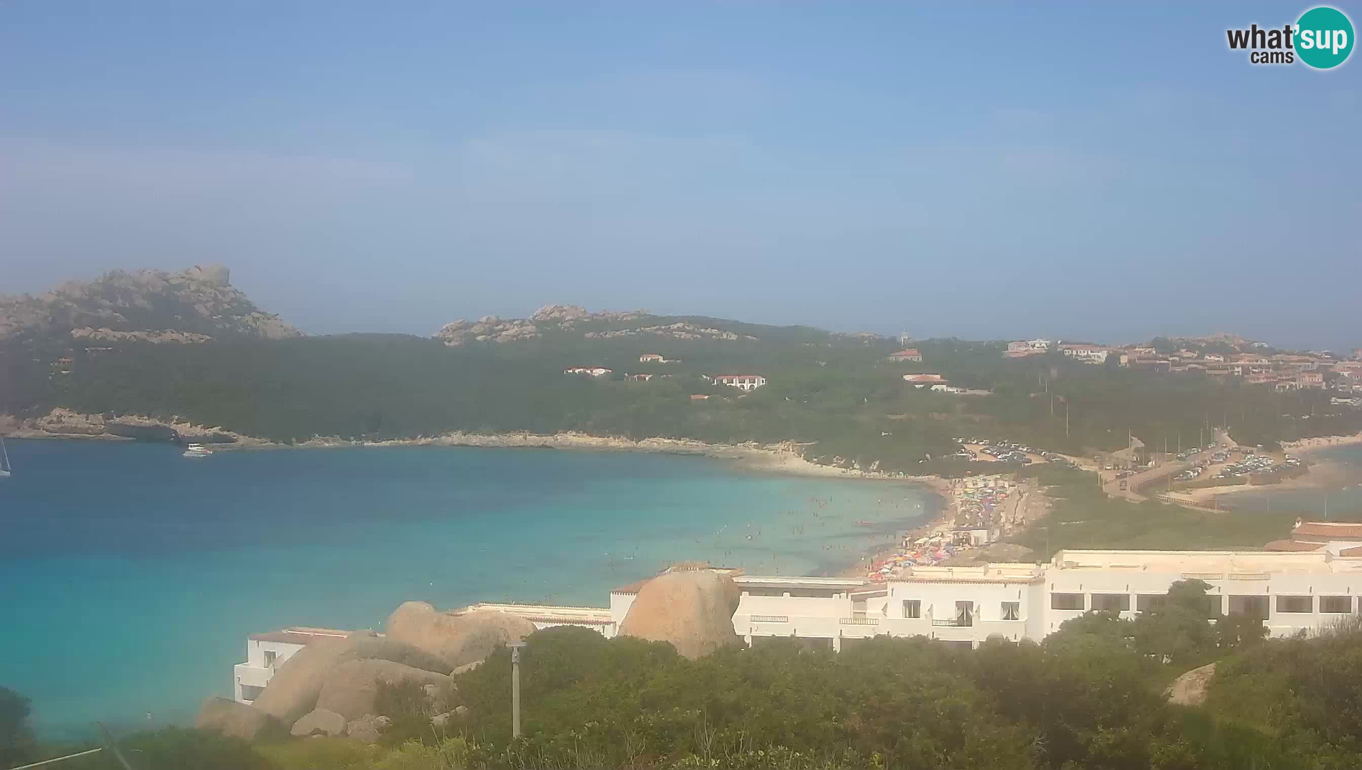 Live Webcam Capo Testa la spiaggia dei due mari – Santa Teresa Gallura – livecam Sardegna
