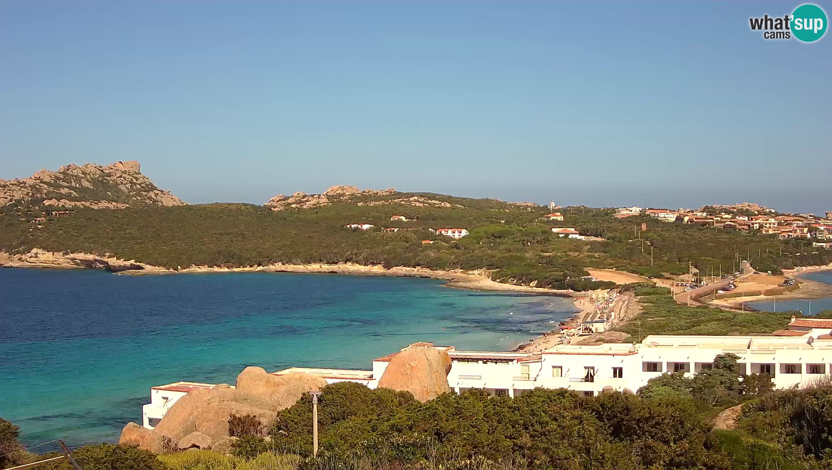 Live Webcam Capo Testa la spiaggia dei due mari – Santa Teresa Gallura – livecam Sardegna