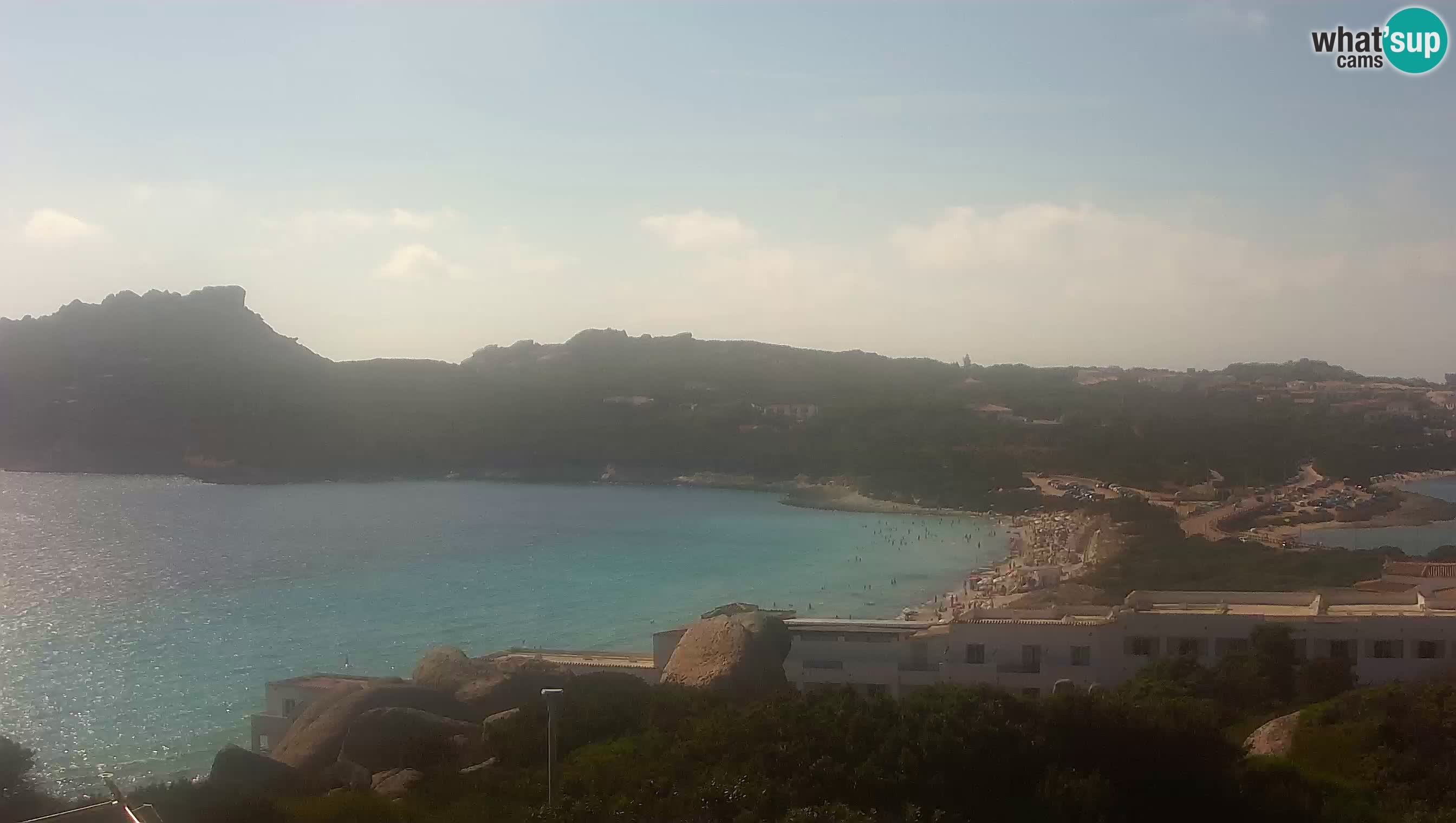 Live Webcam Capo Testa der Strand von 2 Meer – Santa Teresa Gallura – livecam Sardinien