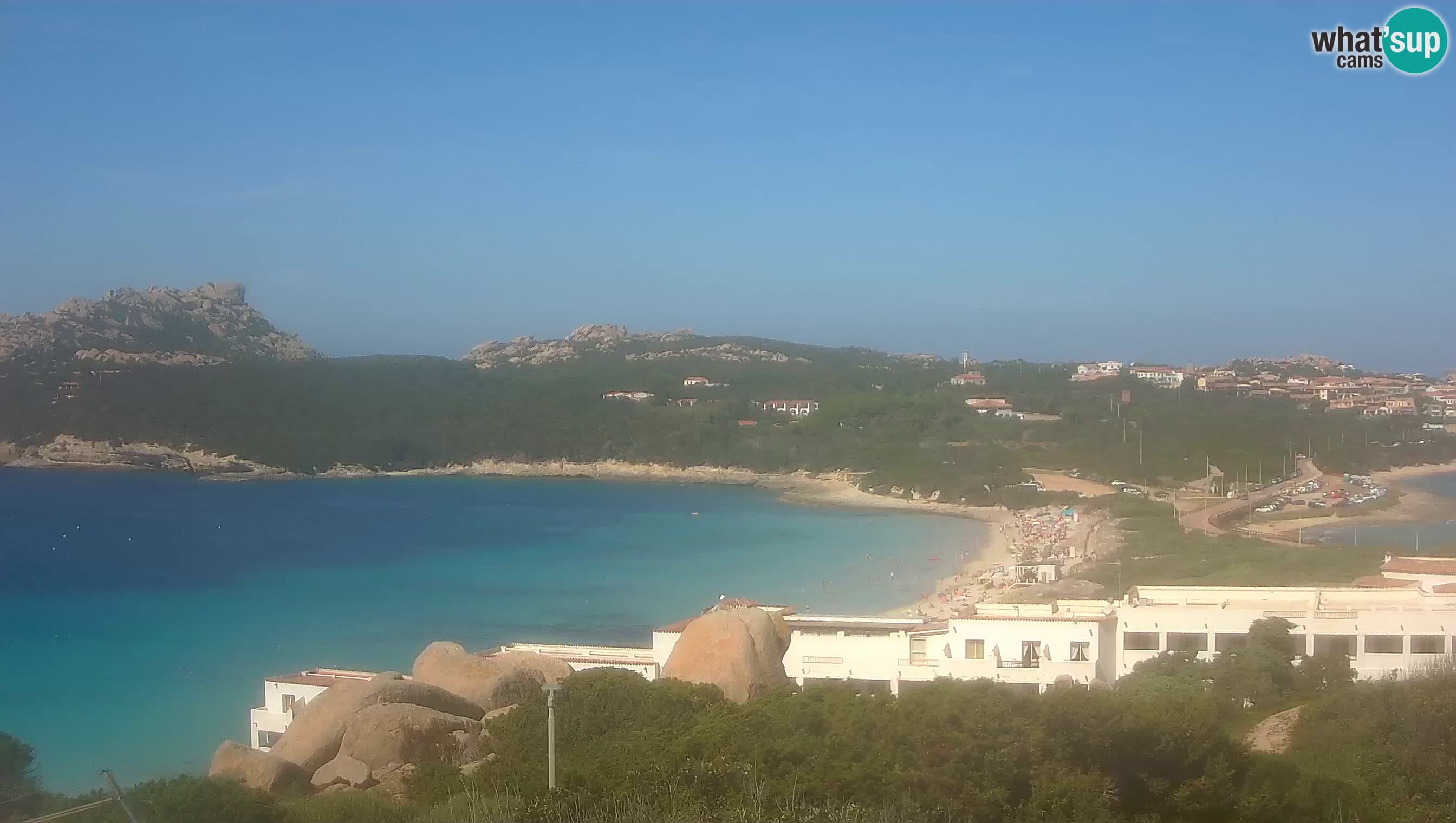 Live Webcam Capo Testa the beach of 2 sea – Santa Teresa Gallura – livecam Sardinia