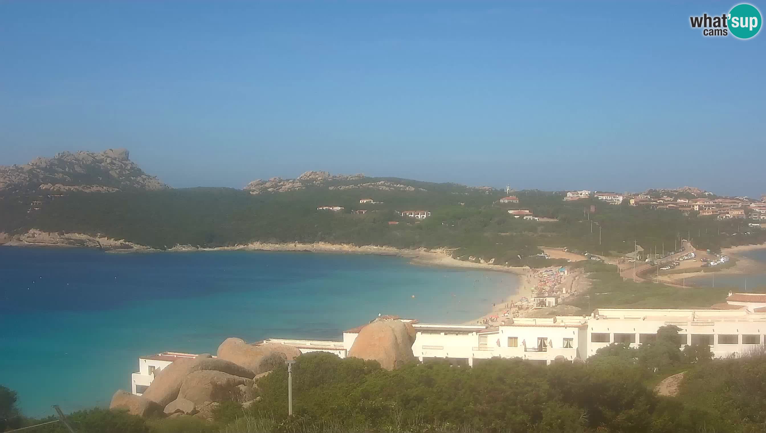 Web kamera uživo Capo Testa plaža s 2 mora – Santa Teresa Gallura – kamera uživo Sardinija