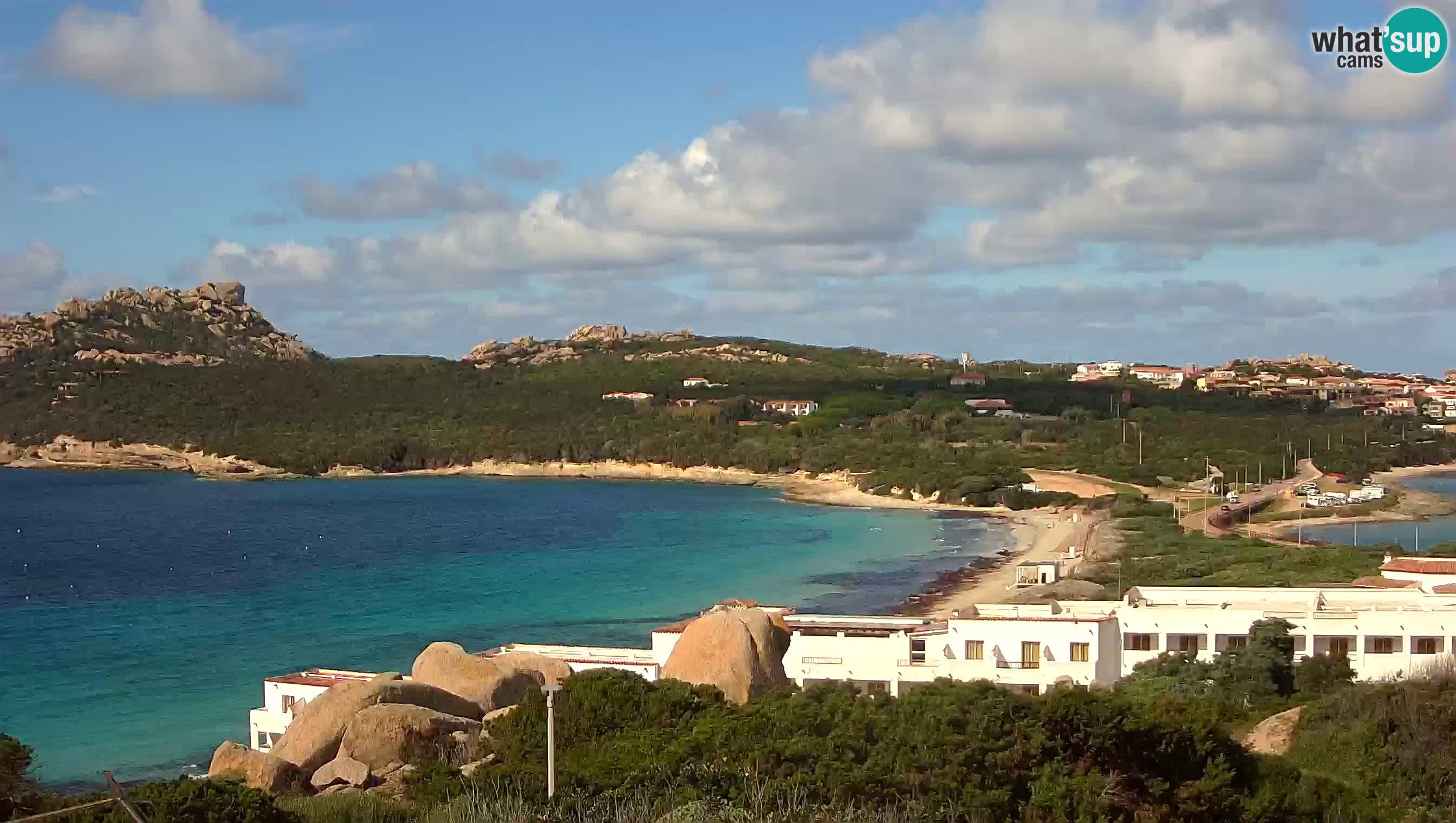 Live Webcam Capo Testa la spiaggia dei due mari – Santa Teresa Gallura – livecam Sardegna