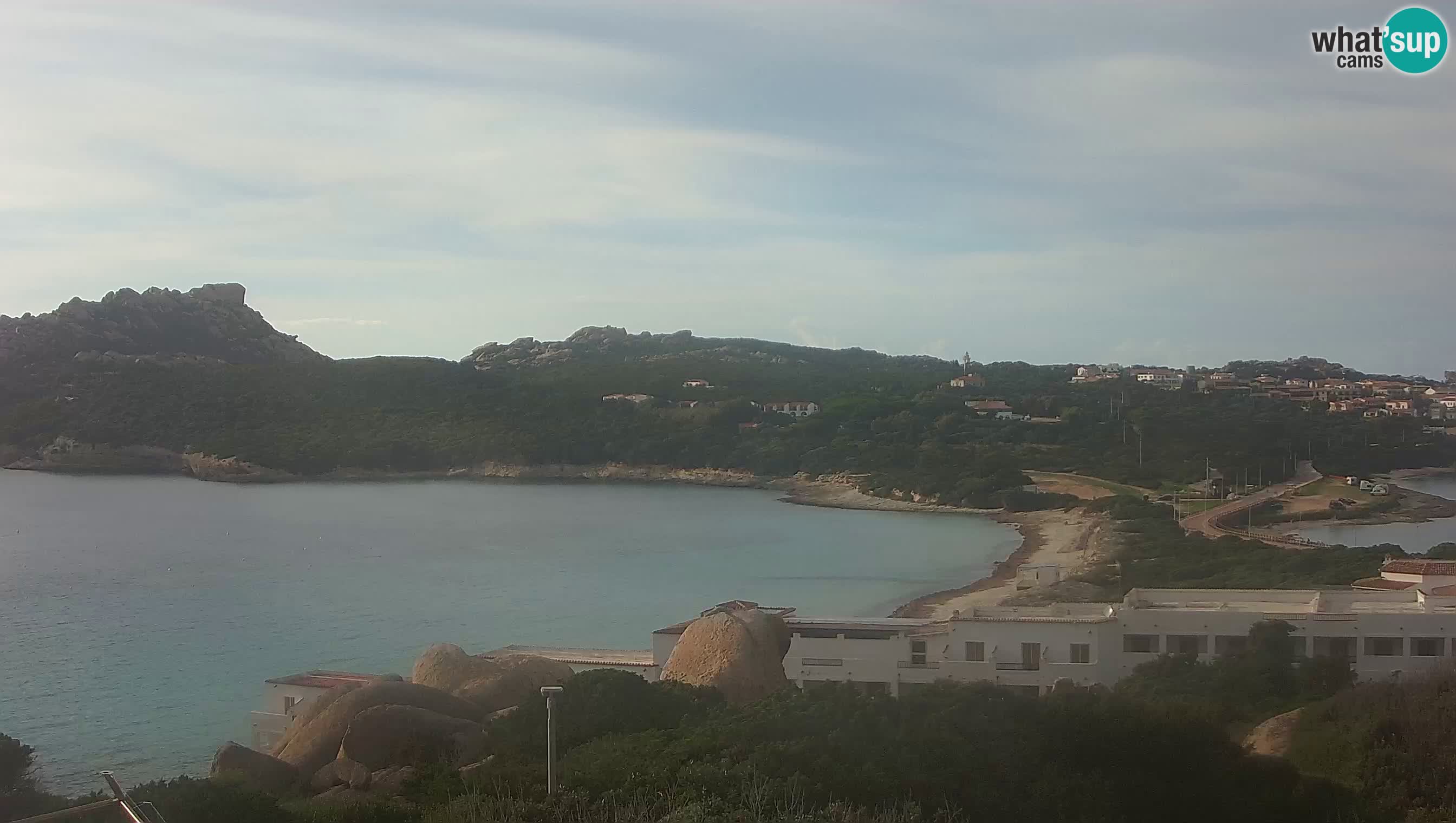 Webcam en vivo Capo Testa la playa de 2 mar – Santa Teresa Gallura – livecam Sardinia