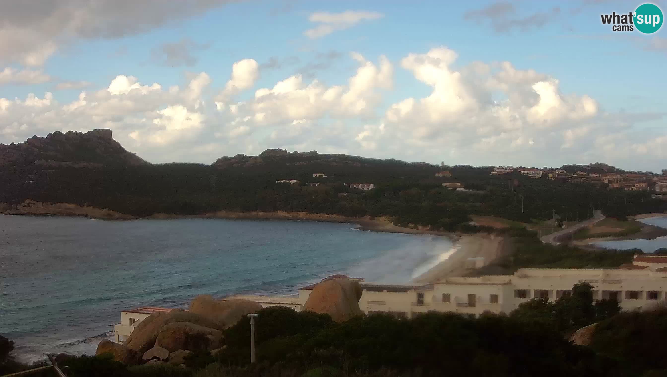 Spletna kamera v živo Capo Testa plaža dveh morij – Santa Teresa Gallura – Sardinija