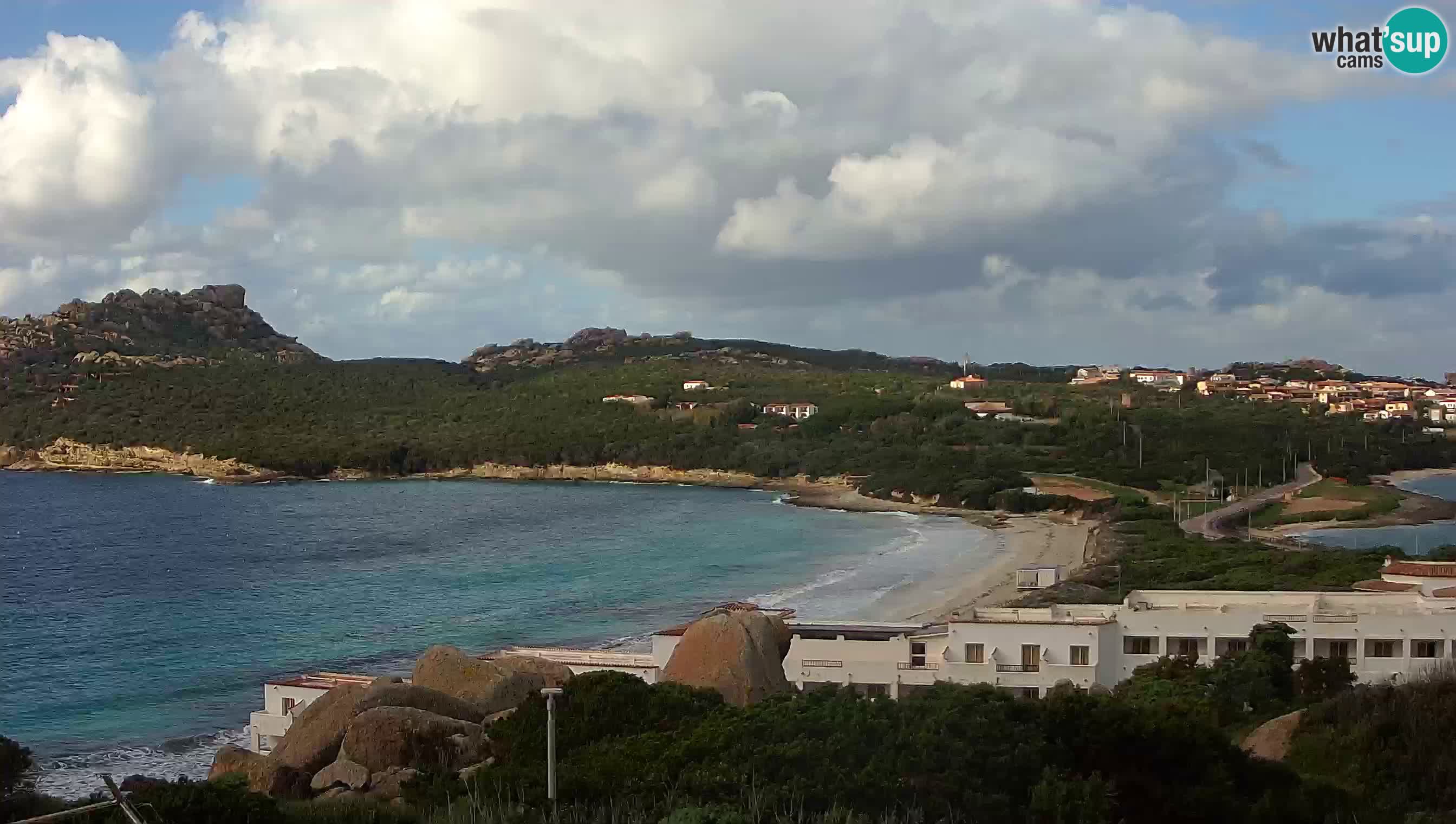 Live Webcam Capo Testa the beach of 2 sea – Santa Teresa Gallura – livecam Sardinia