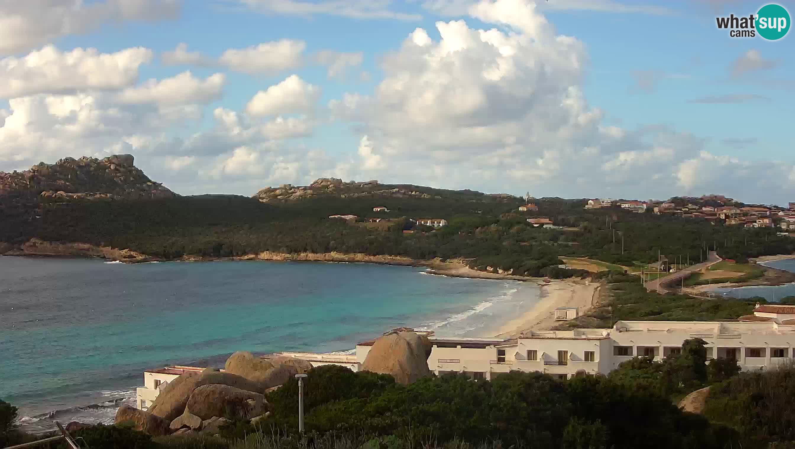 Live Webcam Capo Testa la spiaggia dei due mari – Santa Teresa Gallura – livecam Sardegna