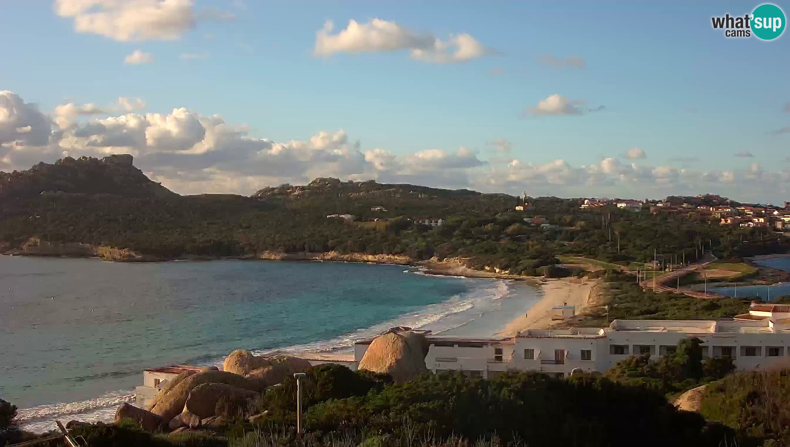 Live Webcam Capo Testa la plage de 2 mer – Santa Teresa Gallura – livecam Sardaigne