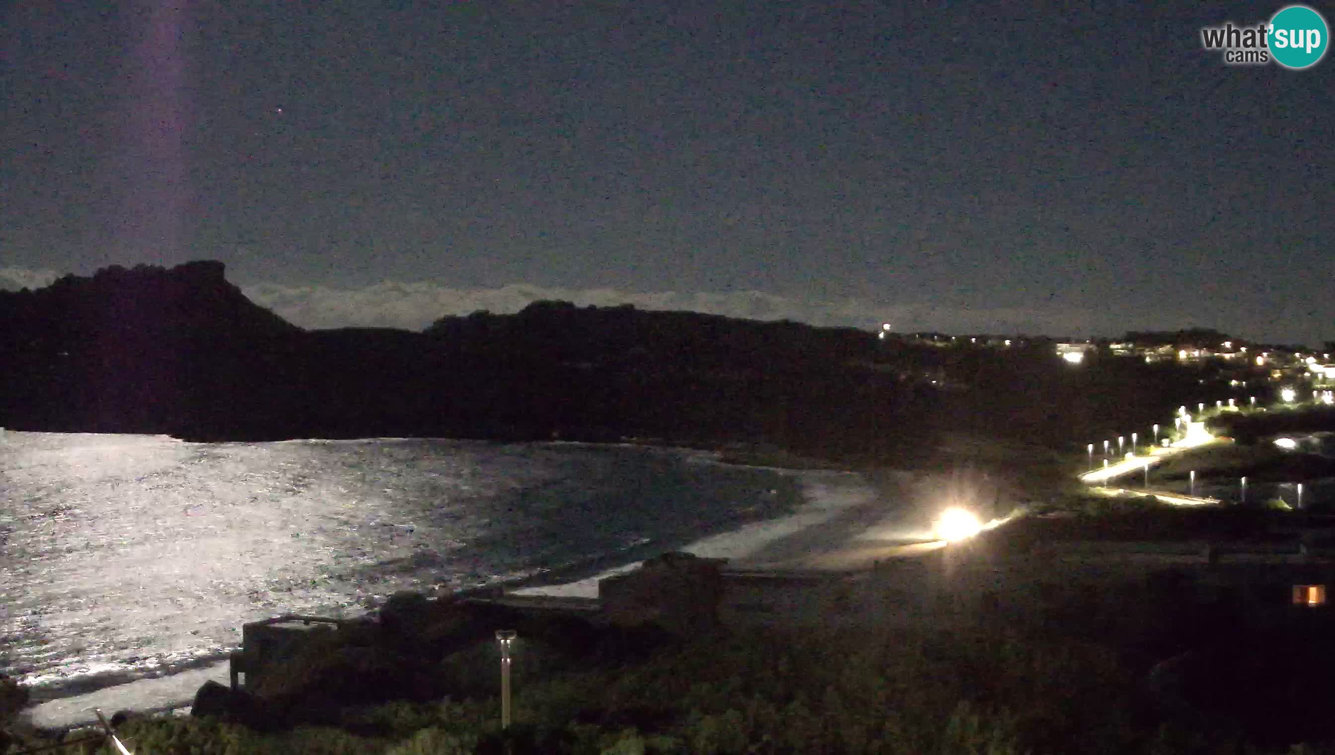 Live Webcam Capo Testa der Strand von 2 Meer – Santa Teresa Gallura – livecam Sardinien