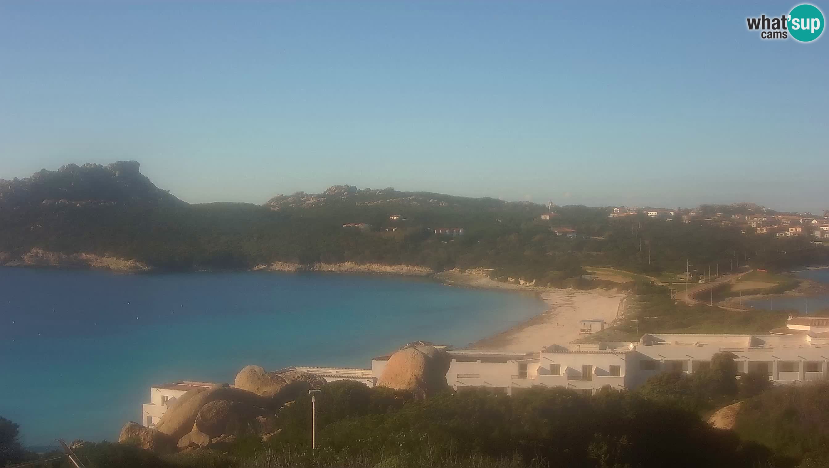 Spletna kamera v živo Capo Testa plaža dveh morij – Santa Teresa Gallura – Sardinija