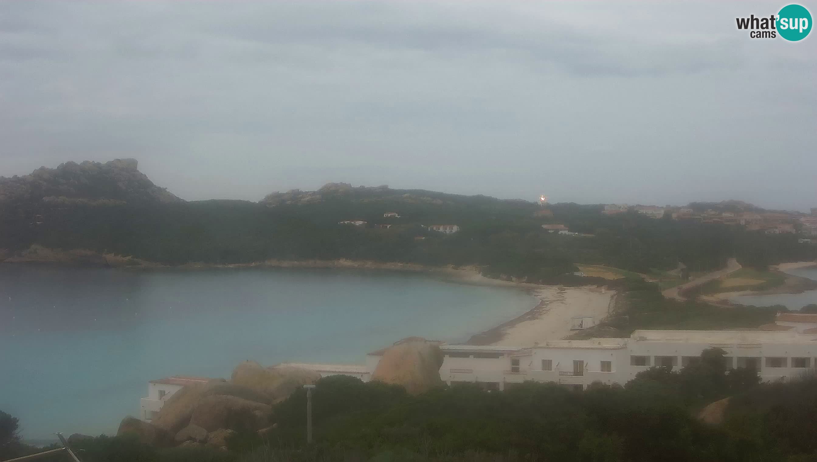 Spletna kamera v živo Capo Testa plaža dveh morij – Santa Teresa Gallura – Sardinija