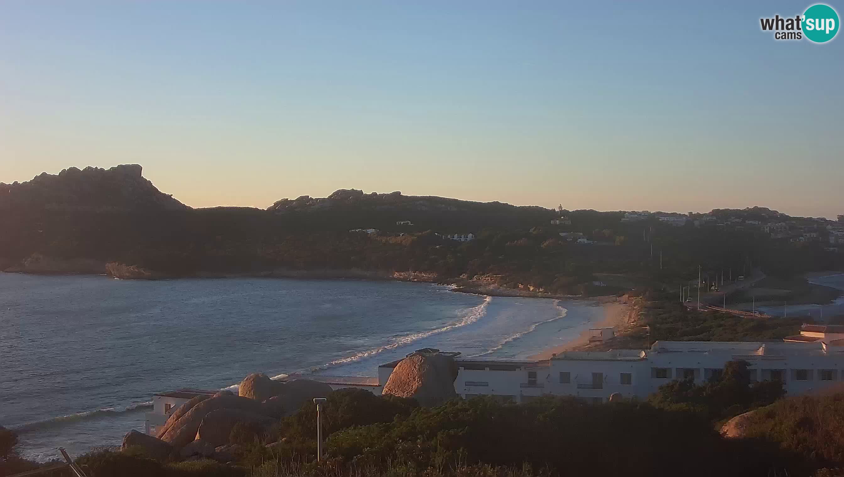 Webcam en vivo Capo Testa la playa de 2 mar – Santa Teresa Gallura – livecam Sardinia