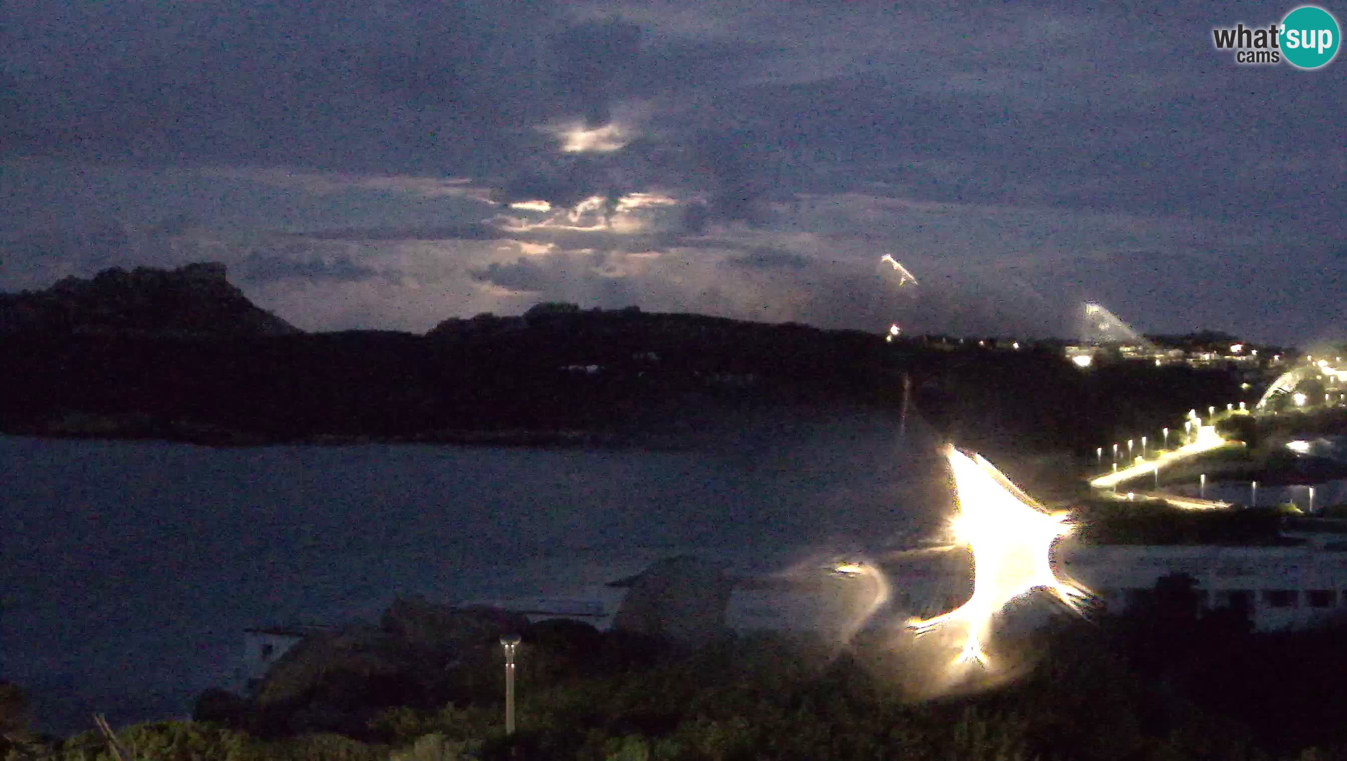 Live Webcam Capo Testa der Strand von 2 Meer – Santa Teresa Gallura – livecam Sardinien