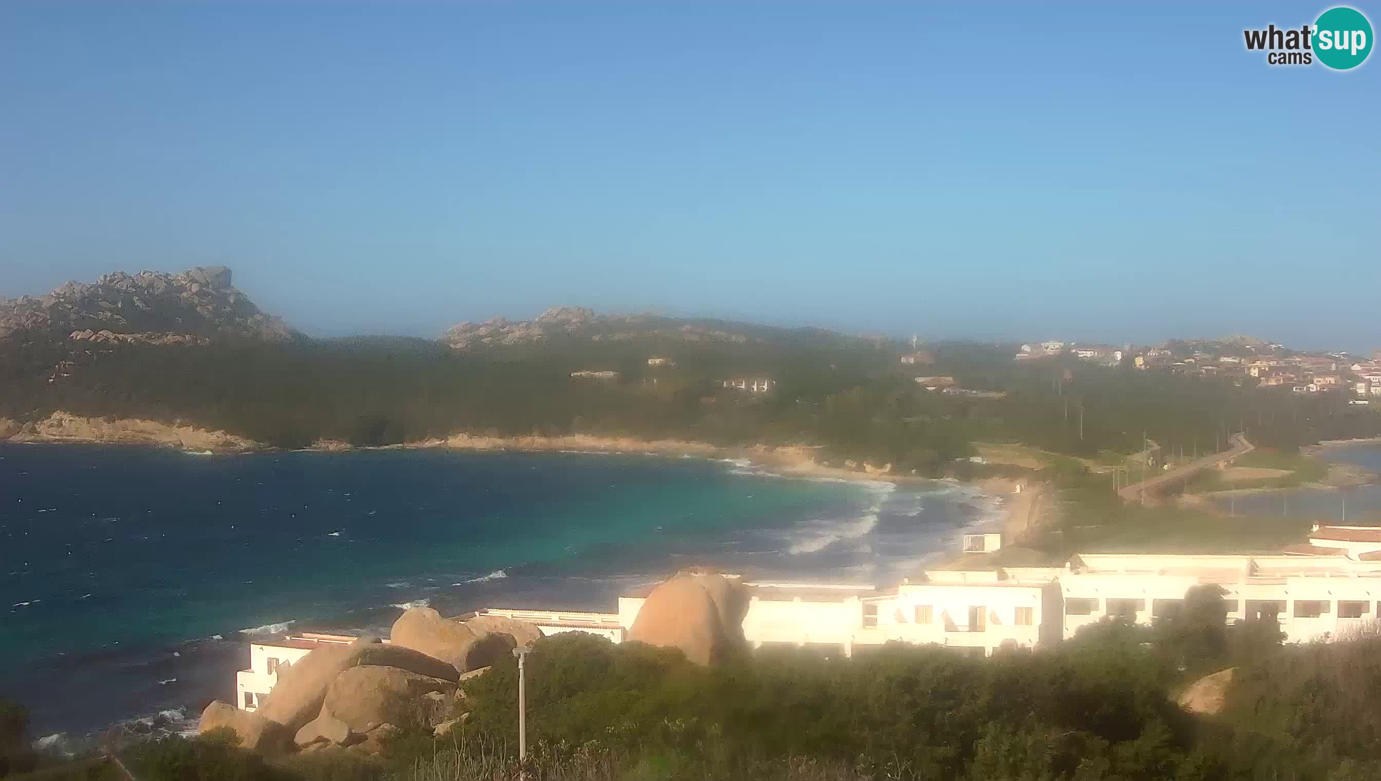 Live Webcam Capo Testa the beach of 2 sea – Santa Teresa Gallura – livecam Sardinia