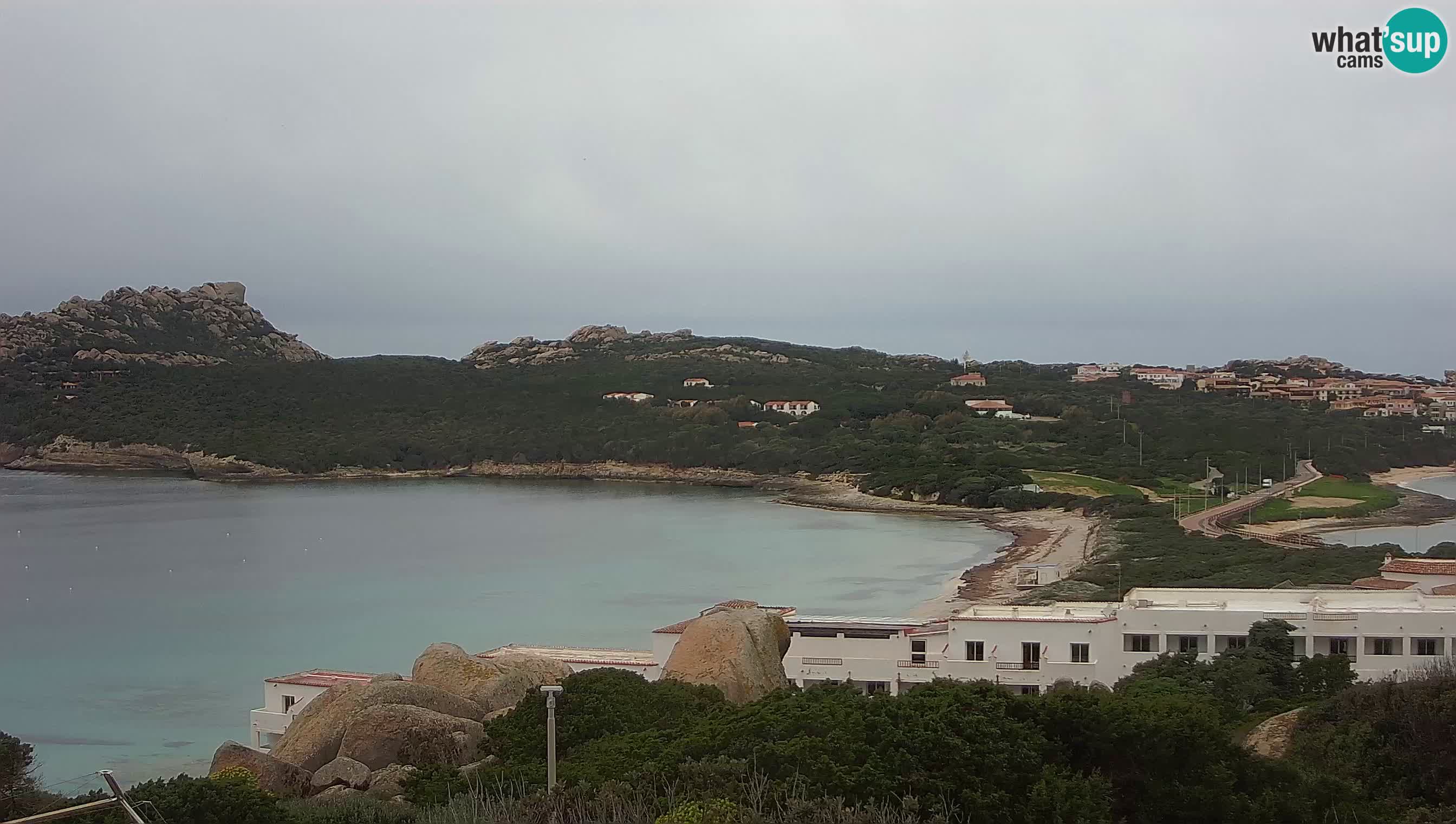 Webcam en vivo Capo Testa la playa de 2 mar – Santa Teresa Gallura – livecam Sardinia
