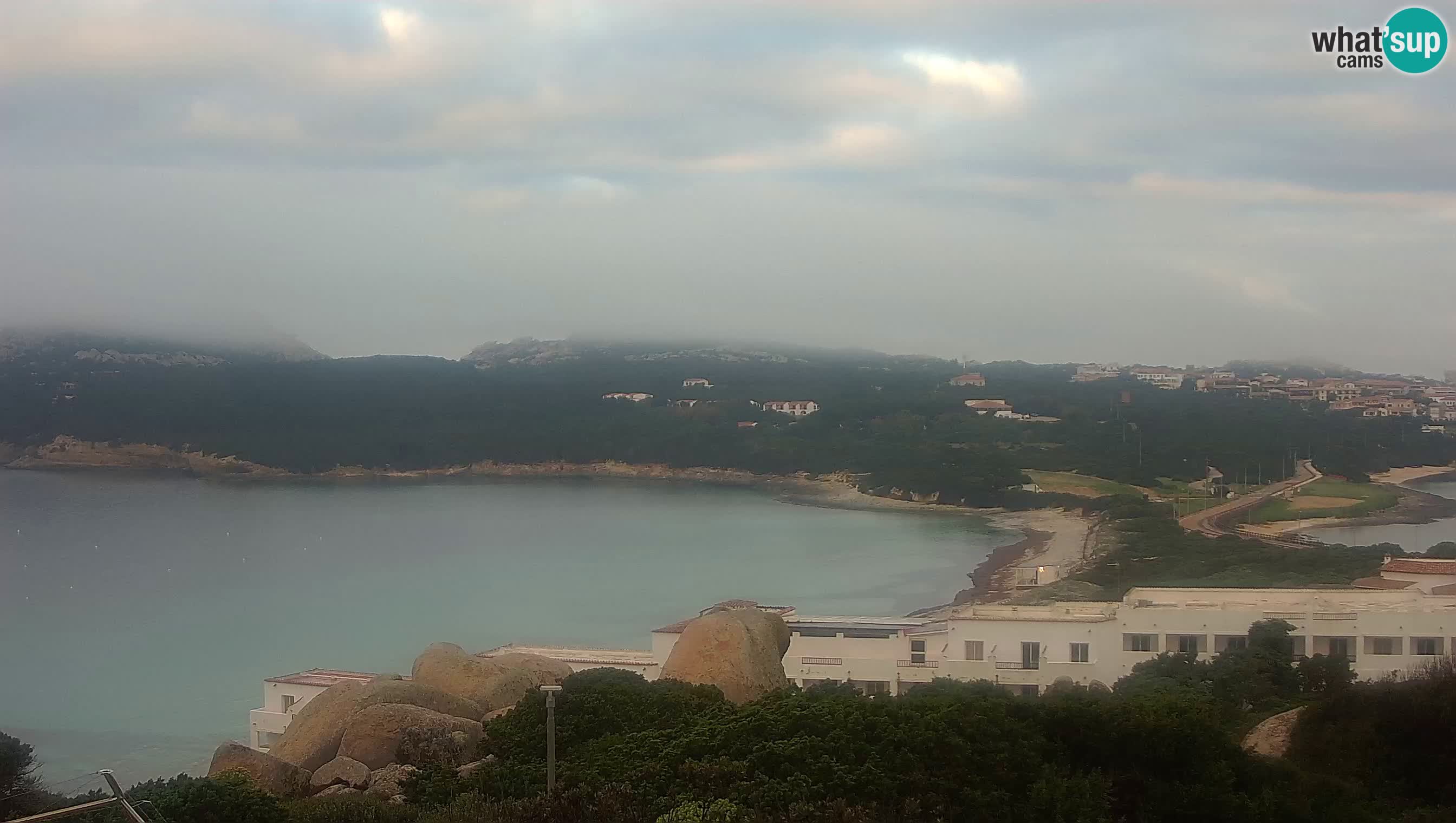 Live Webcam Capo Testa the beach of 2 sea – Santa Teresa Gallura – livecam Sardinia