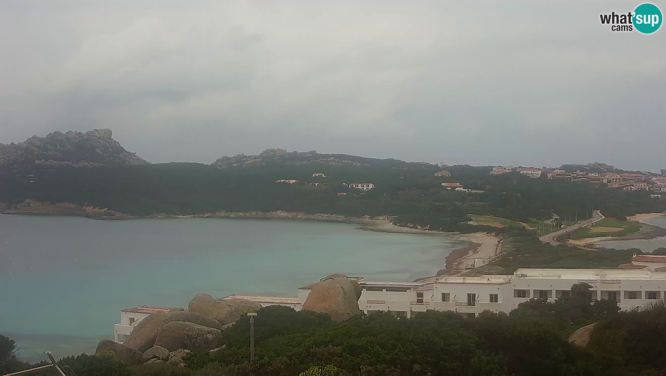 Web kamera uživo Capo Testa plaža s 2 mora – Santa Teresa Gallura – kamera uživo Sardinija