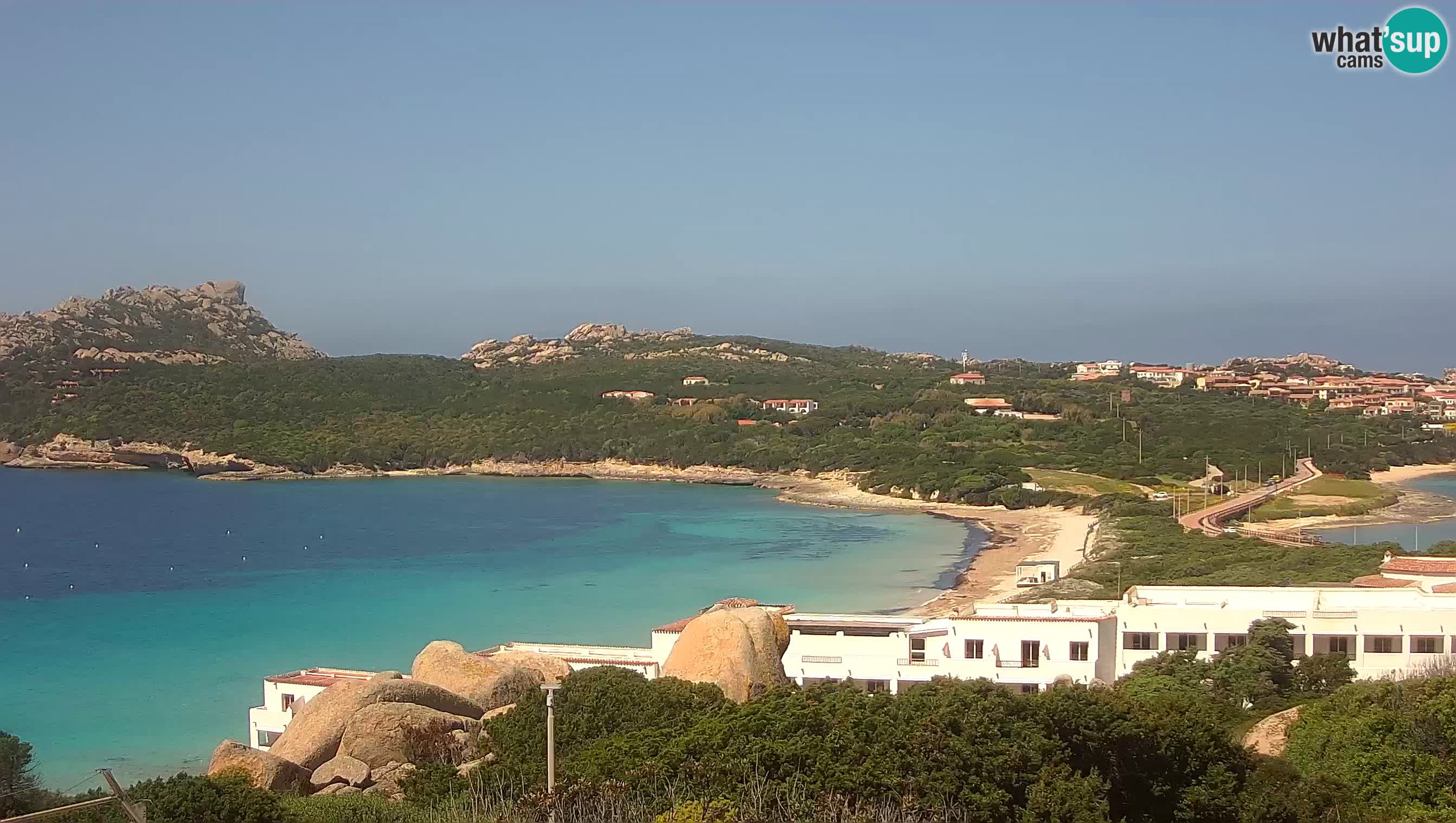 Live Webcam Capo Testa la spiaggia dei due mari – Santa Teresa Gallura – livecam Sardegna