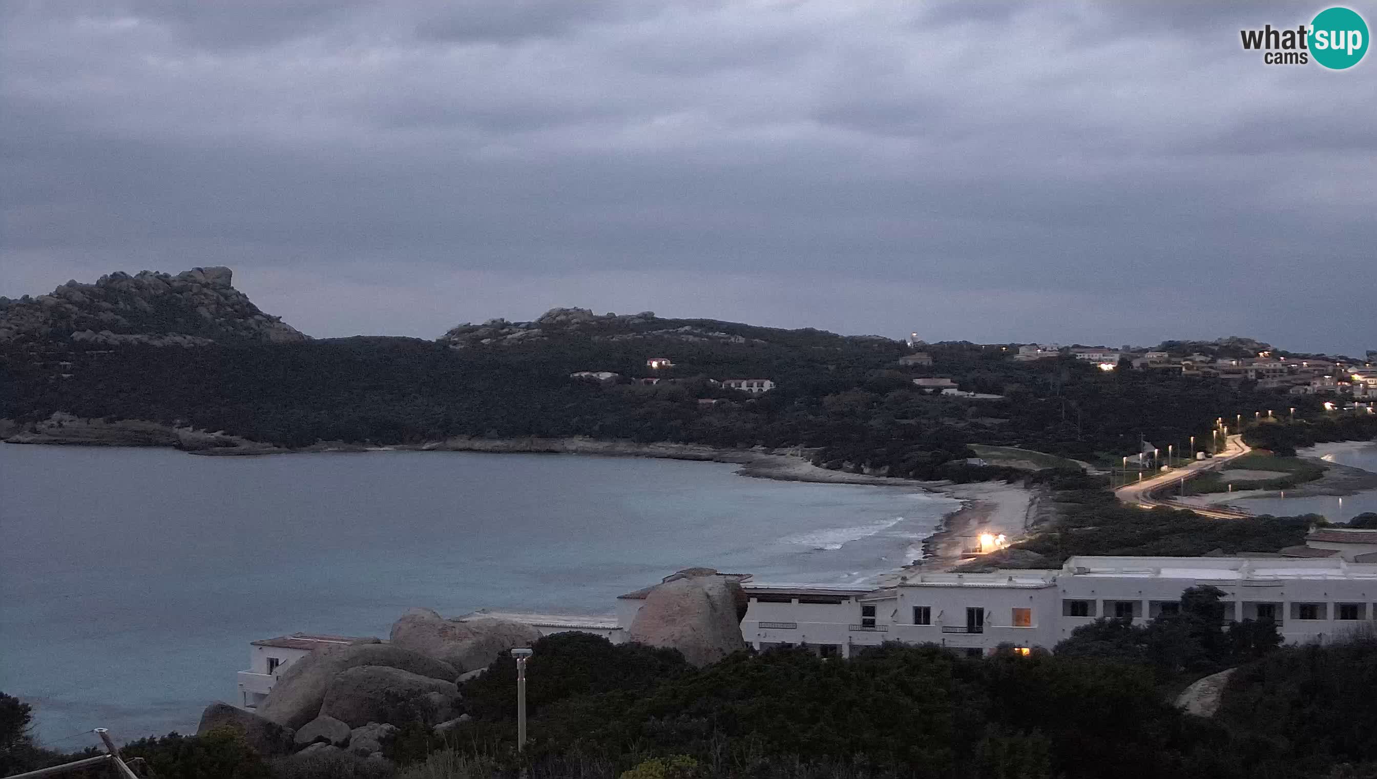 Spletna kamera v živo Capo Testa plaža dveh morij – Santa Teresa Gallura – Sardinija