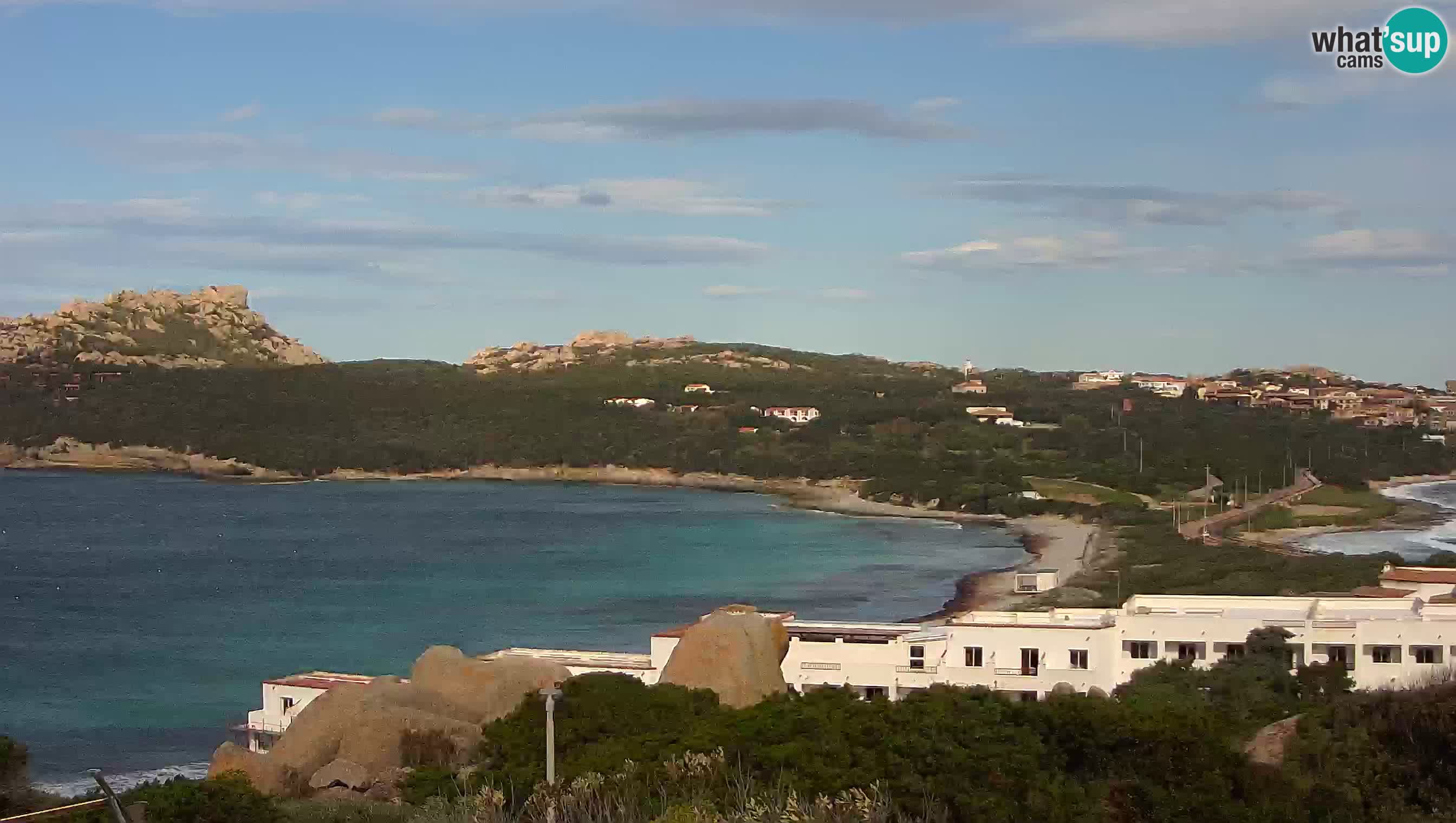 Web kamera uživo Capo Testa plaža s 2 mora – Santa Teresa Gallura – kamera uživo Sardinija