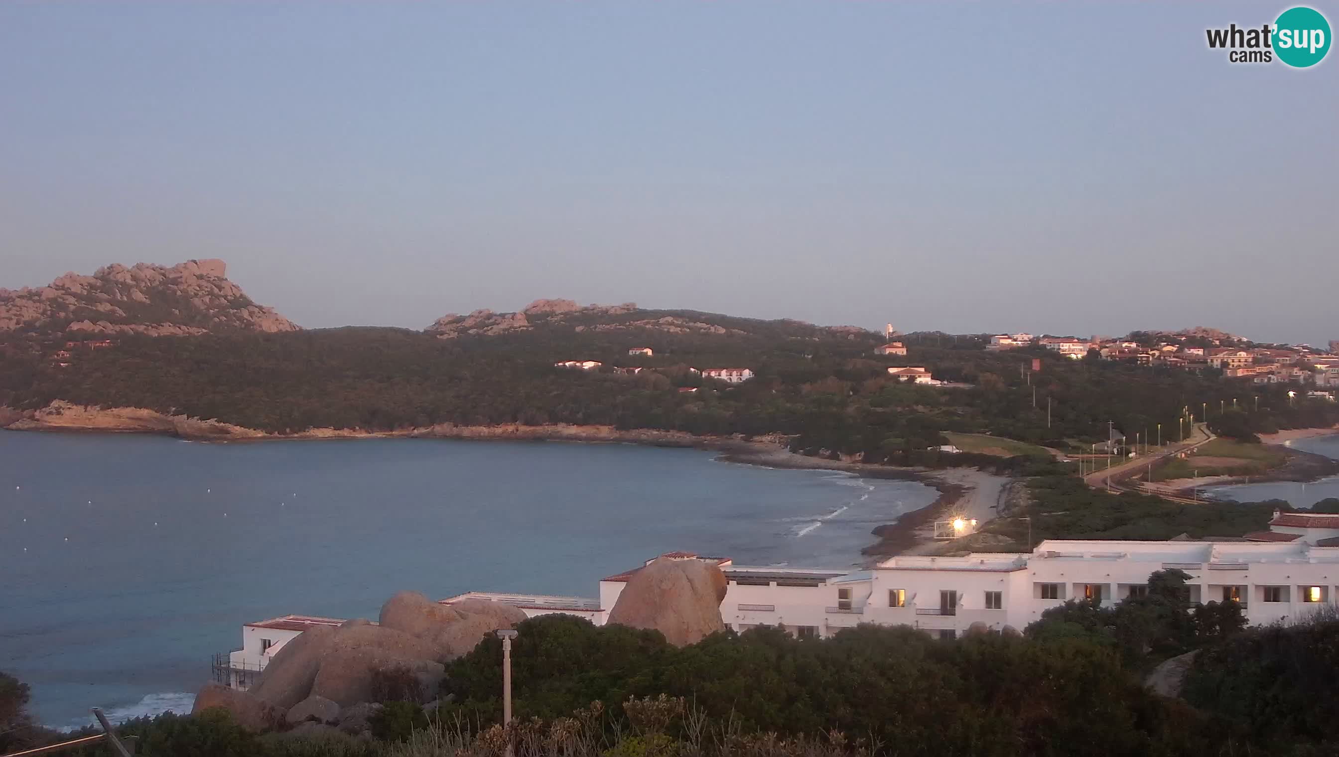 Live Webcam Capo Testa la plage de 2 mer – Santa Teresa Gallura – livecam Sardaigne