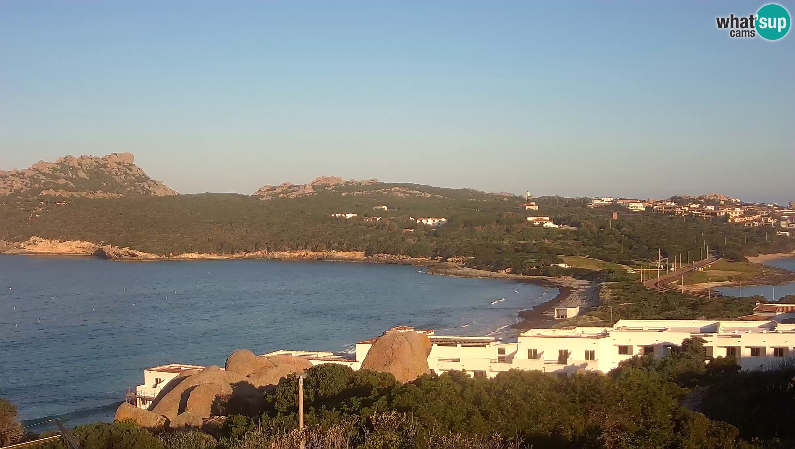 Live Webcam Capo Testa la spiaggia dei due mari – Santa Teresa Gallura – livecam Sardegna
