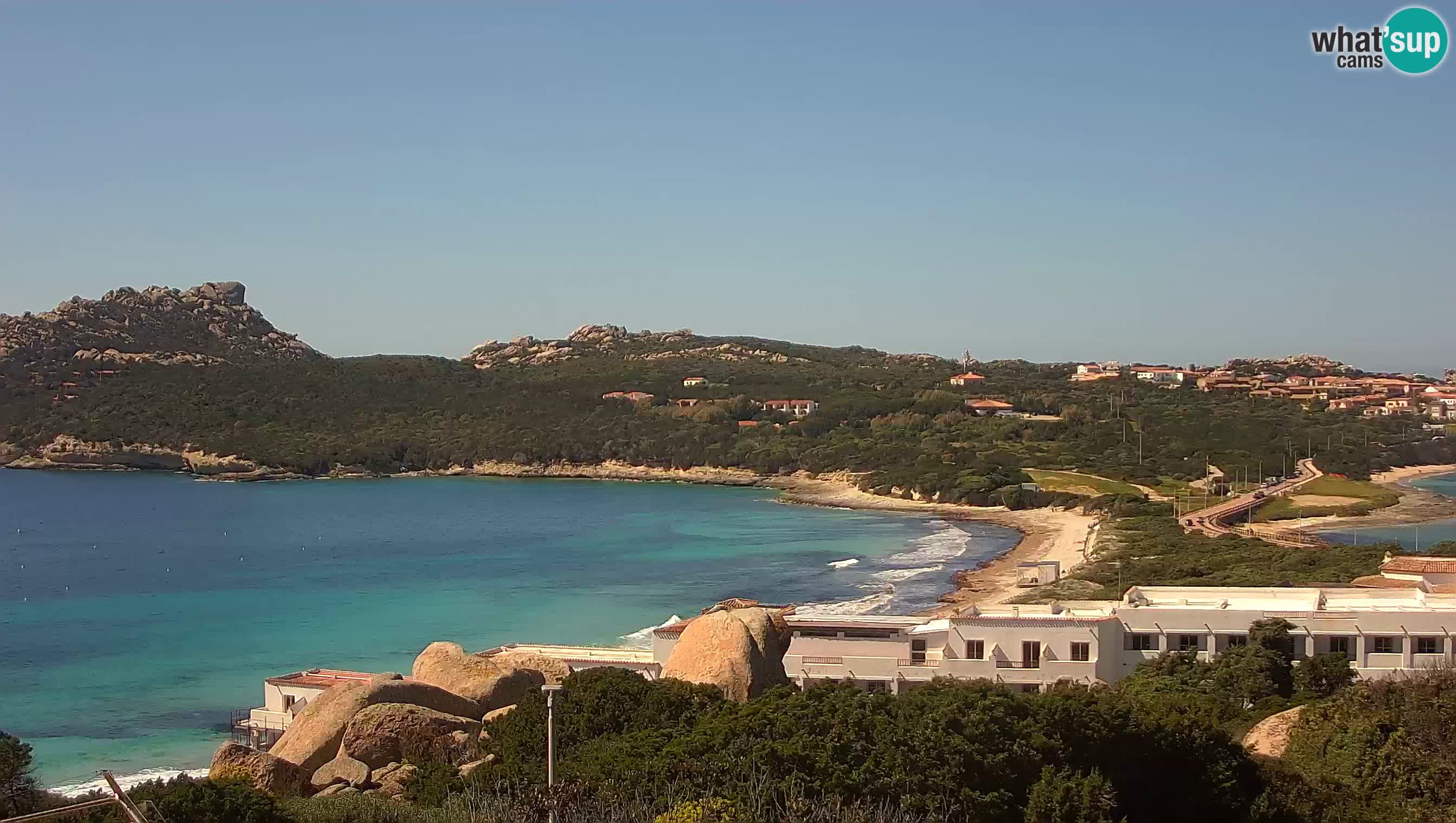 Web kamera uživo Capo Testa plaža s 2 mora – Santa Teresa Gallura – kamera uživo Sardinija