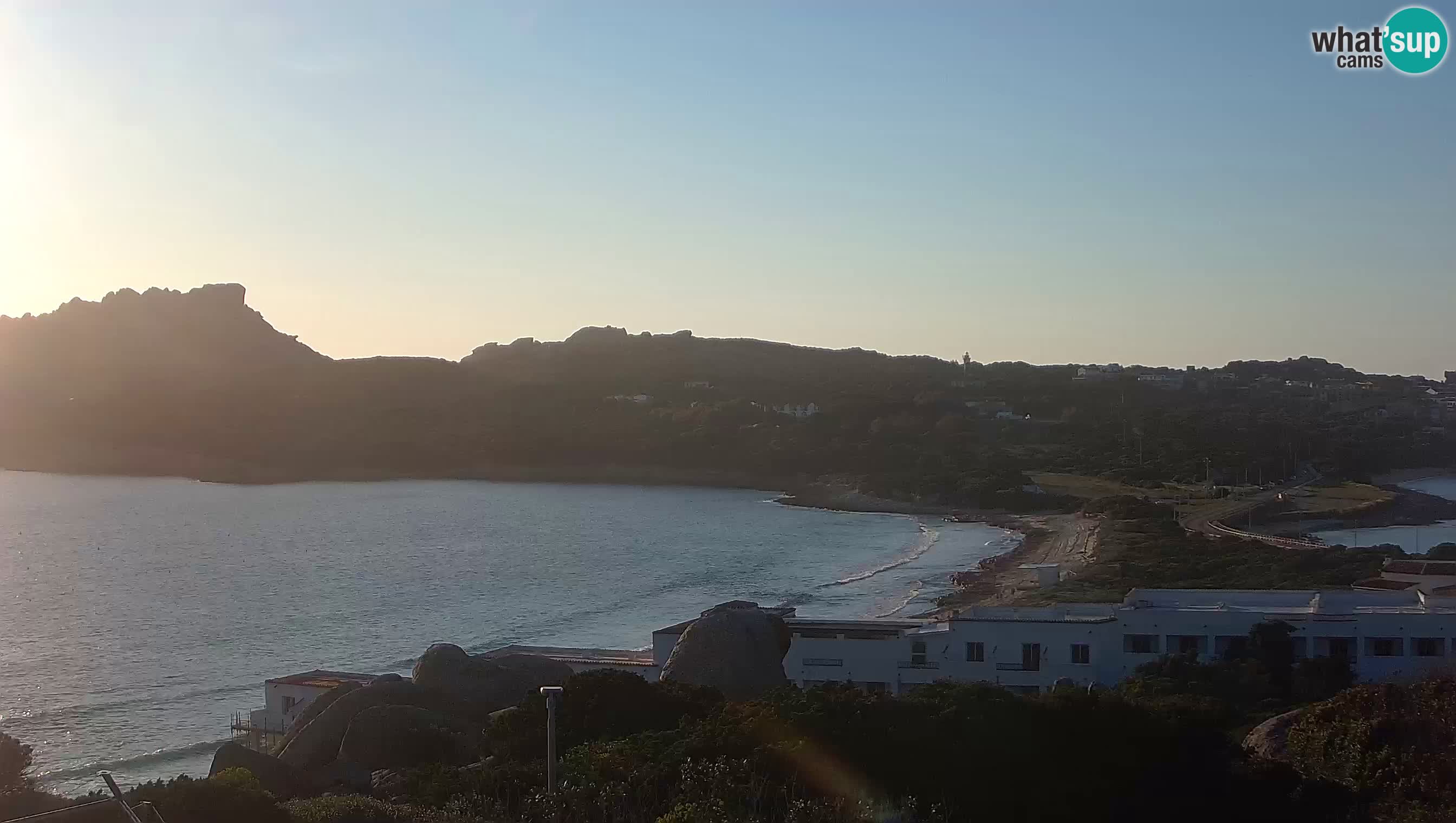 Webcam en vivo Capo Testa la playa de 2 mar – Santa Teresa Gallura – livecam Sardinia