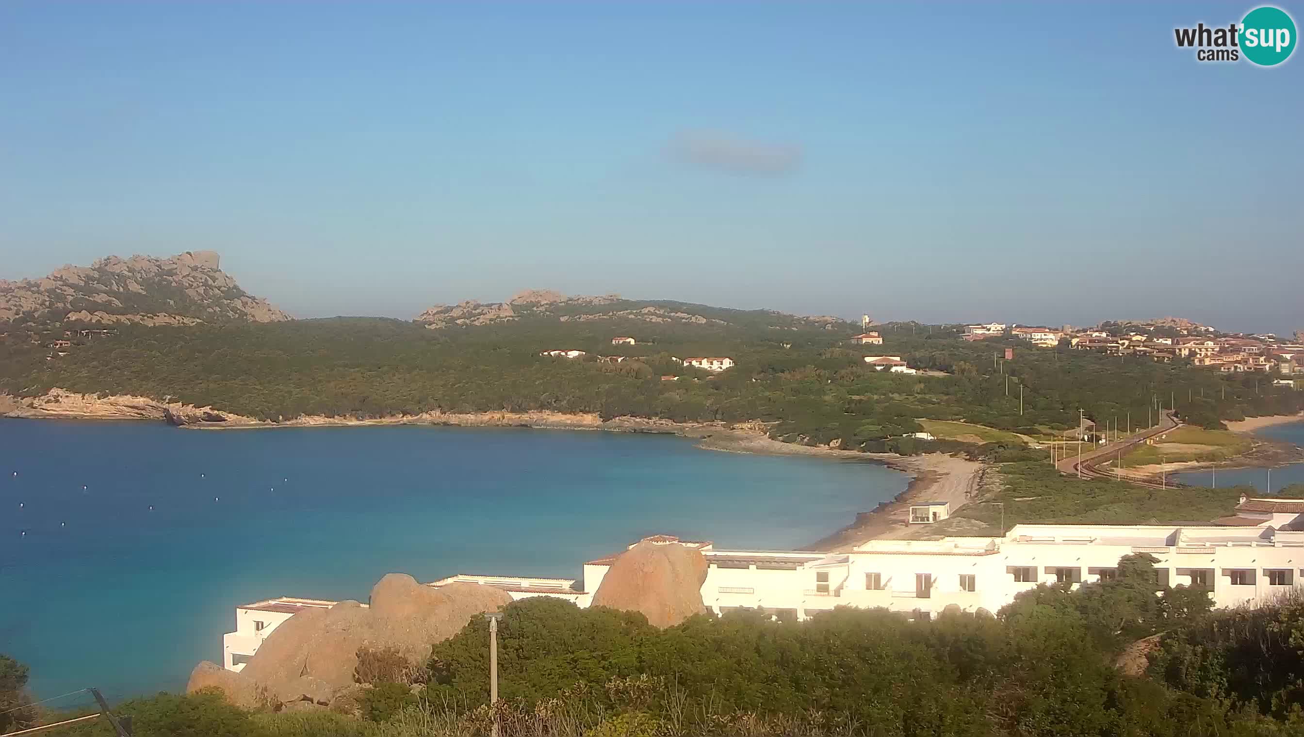 Live Webcam Capo Testa the beach of 2 sea – Santa Teresa Gallura – livecam Sardinia
