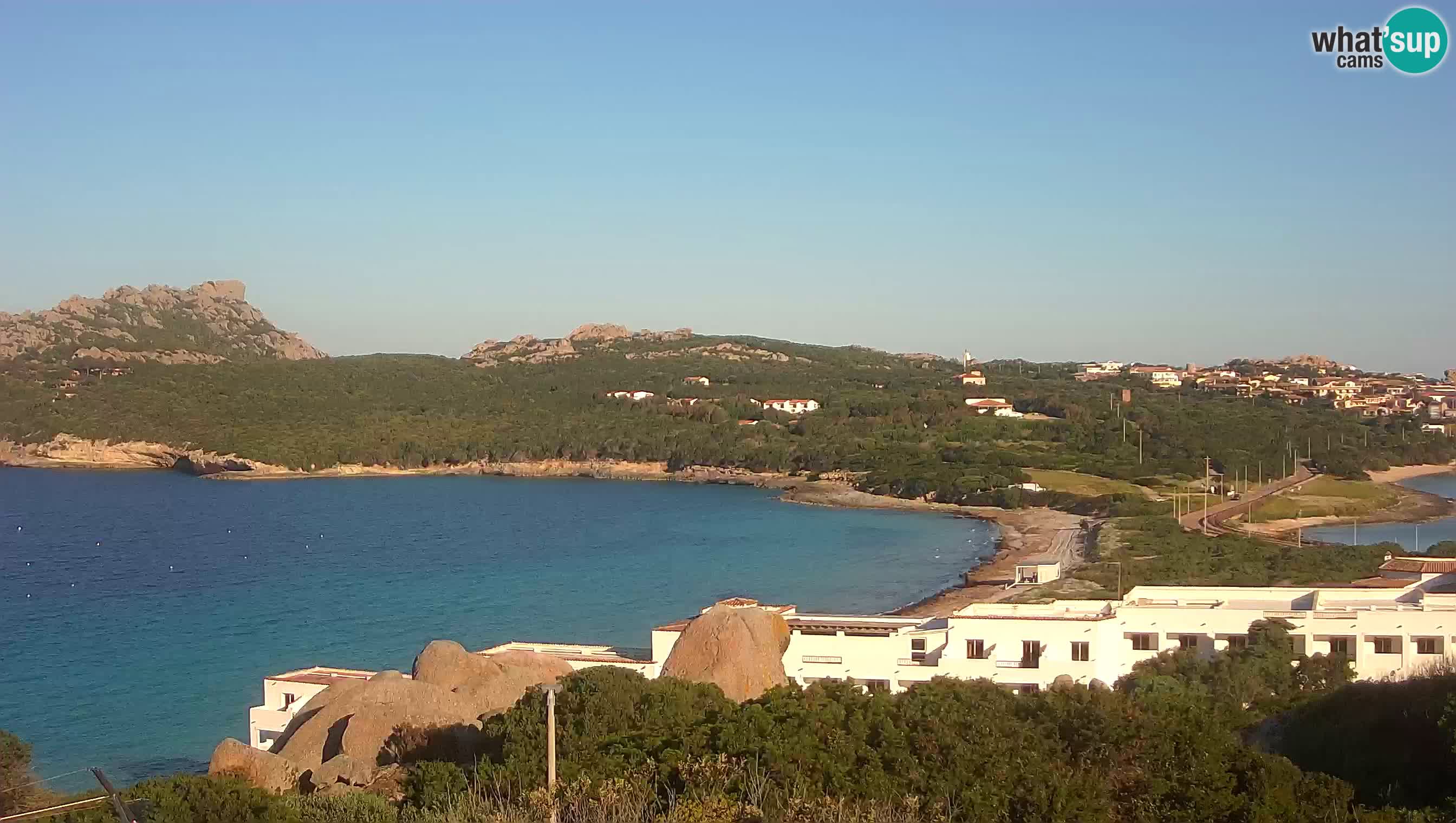 Web kamera uživo Capo Testa plaža s 2 mora – Santa Teresa Gallura – kamera uživo Sardinija