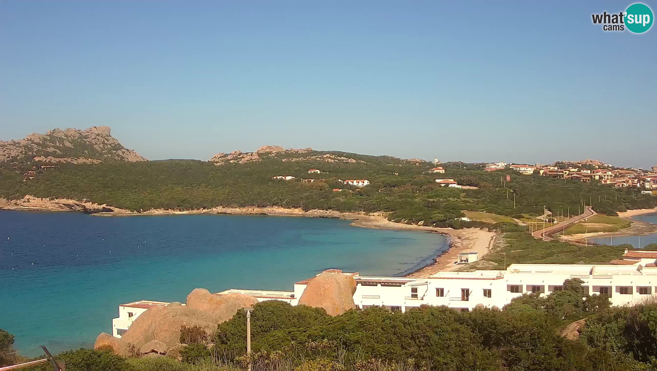 Web kamera uživo Capo Testa plaža s 2 mora – Santa Teresa Gallura – kamera uživo Sardinija