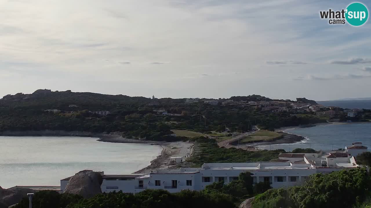 Webcam en vivo Capo Testa la playa de 2 mar – Santa Teresa Gallura – livecam Sardinia