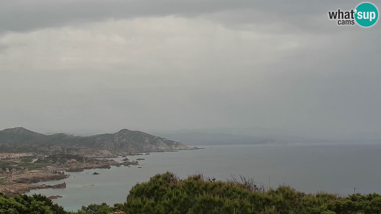 Live Webcam Capo Testa la plage de 2 mer – Santa Teresa Gallura – livecam Sardaigne