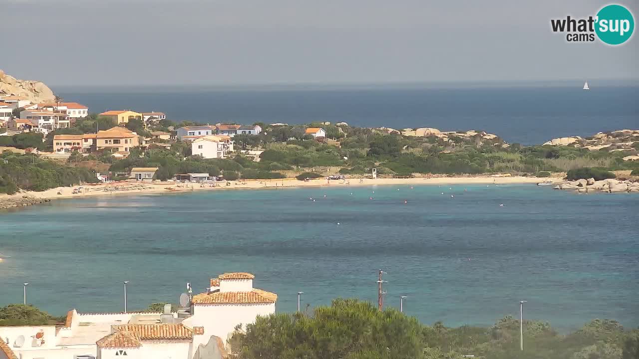 Spletna kamera v živo Capo Testa plaža dveh morij – Santa Teresa Gallura – Sardinija