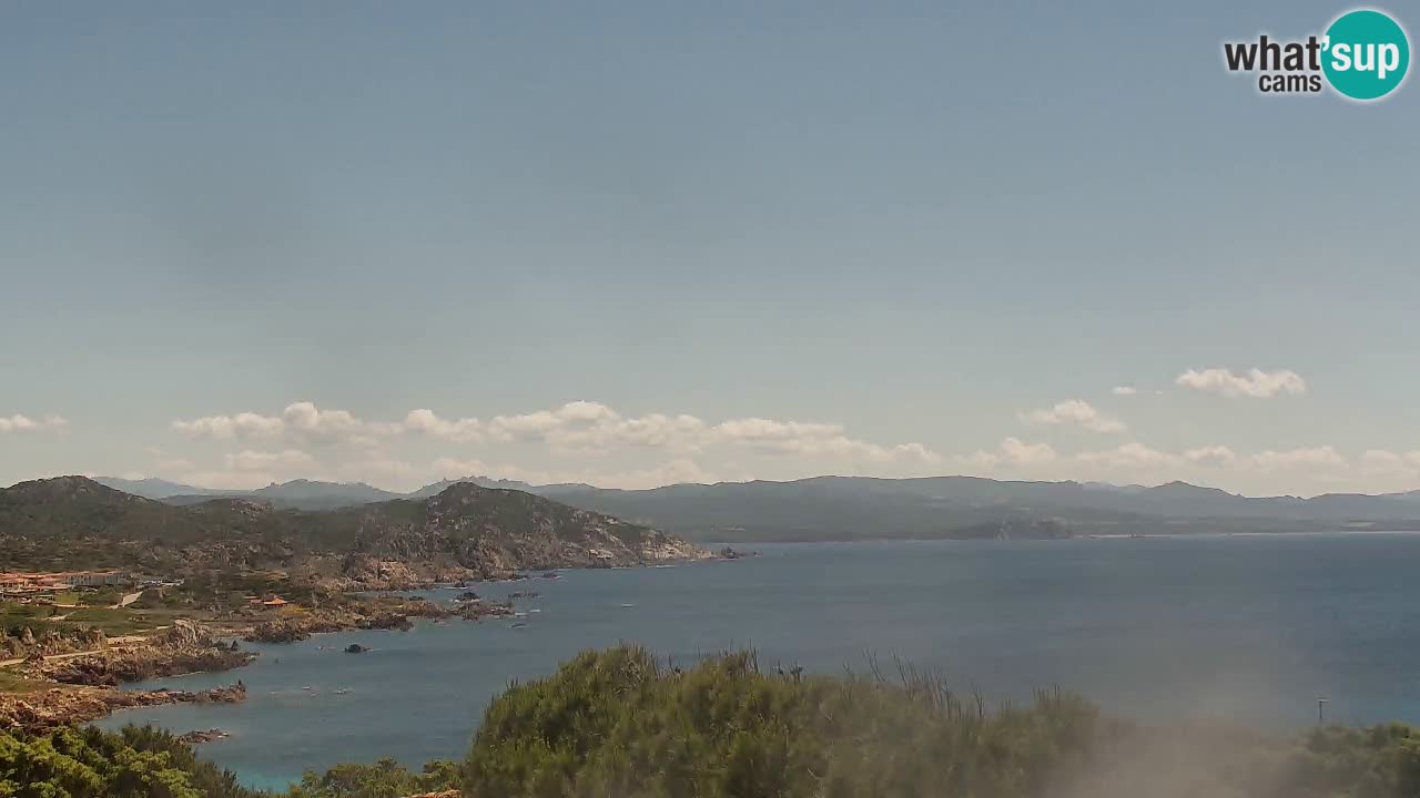 Webcam en vivo Capo Testa la playa de 2 mar – Santa Teresa Gallura – livecam Sardinia