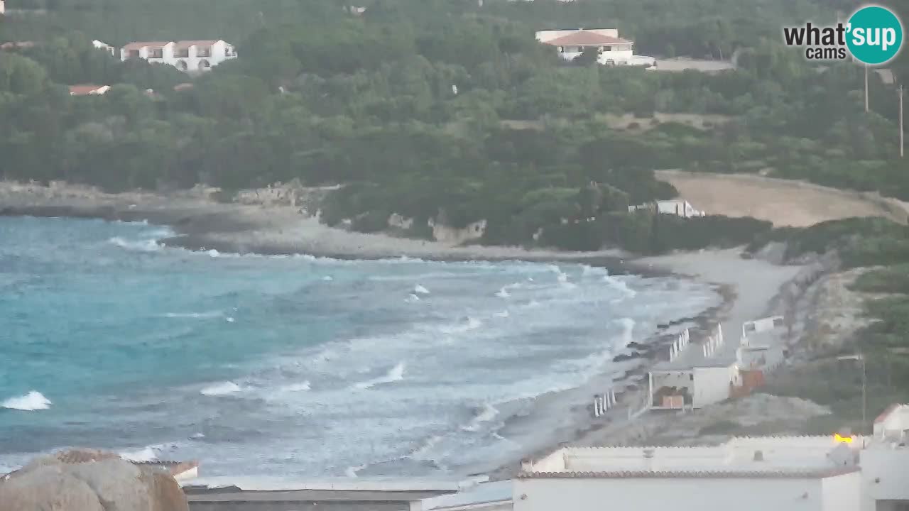 Live Webcam Capo Testa der Strand von 2 Meer – Santa Teresa Gallura – livecam Sardinien
