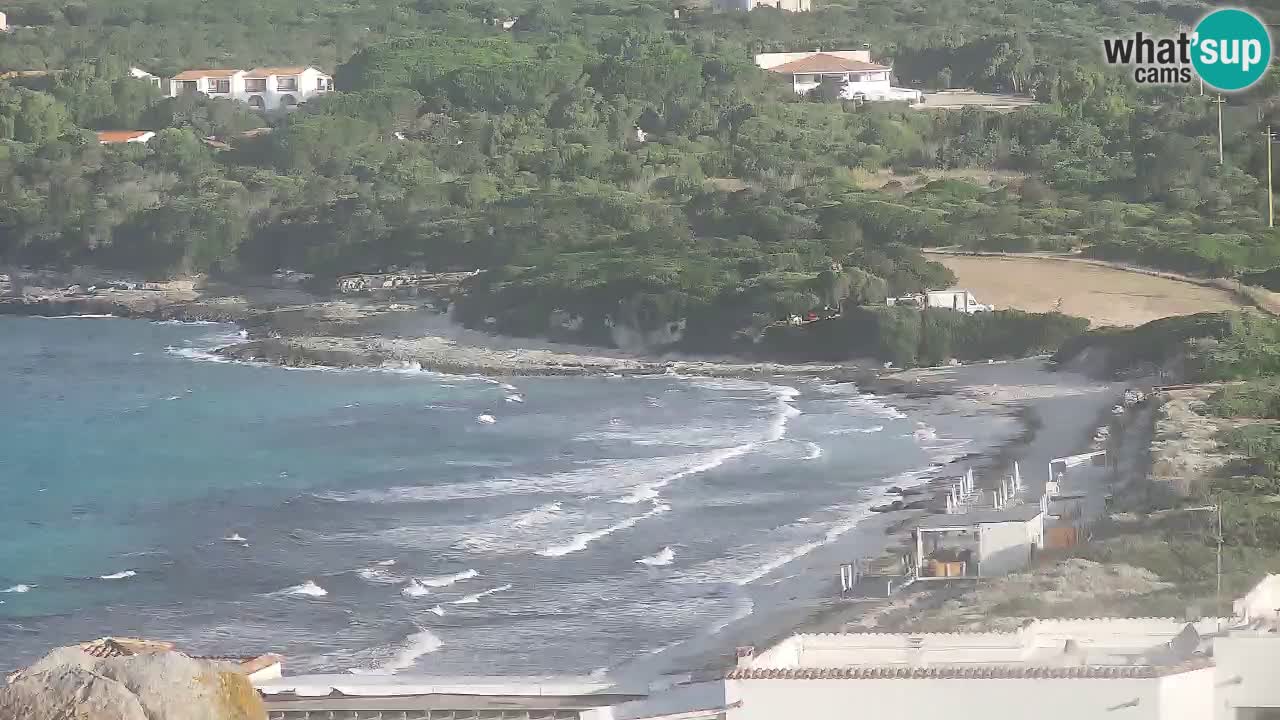 Spletna kamera v živo Capo Testa plaža dveh morij – Santa Teresa Gallura – Sardinija