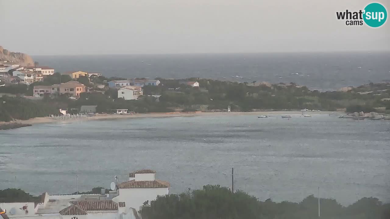 Live Webcam Capo Testa der Strand von 2 Meer – Santa Teresa Gallura – livecam Sardinien