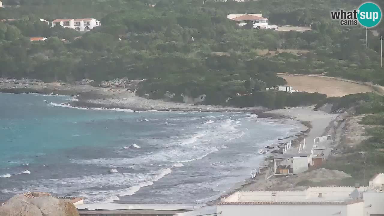 Spletna kamera v živo Capo Testa plaža dveh morij – Santa Teresa Gallura – Sardinija
