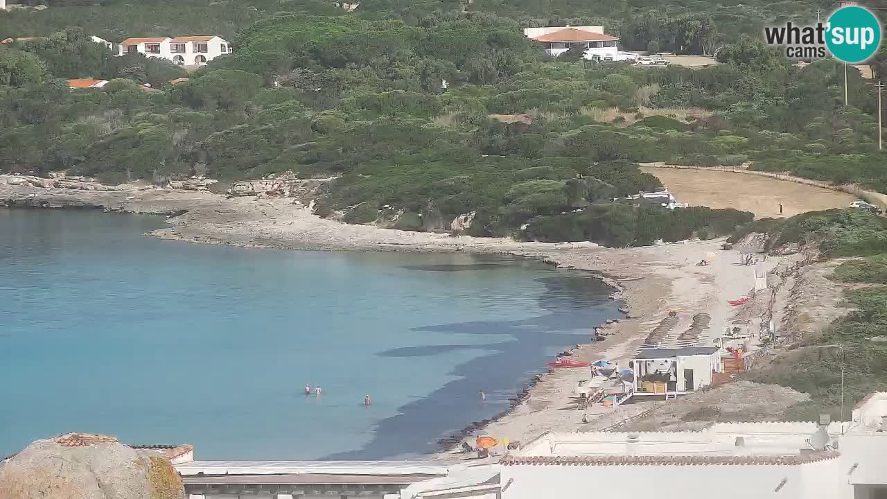 Live Webcam Capo Testa der Strand von 2 Meer – Santa Teresa Gallura – livecam Sardinien