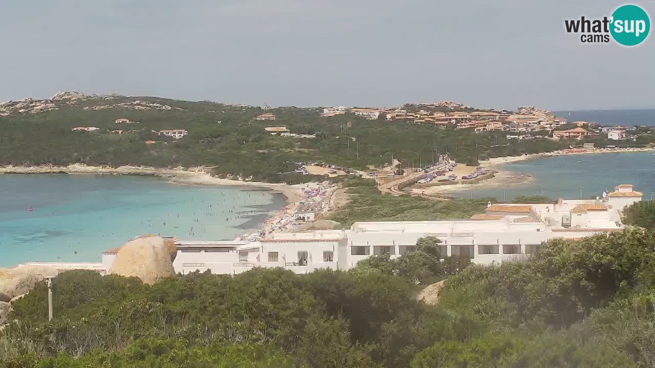 Live Webcam Capo Testa der Strand von 2 Meer – Santa Teresa Gallura – livecam Sardinien