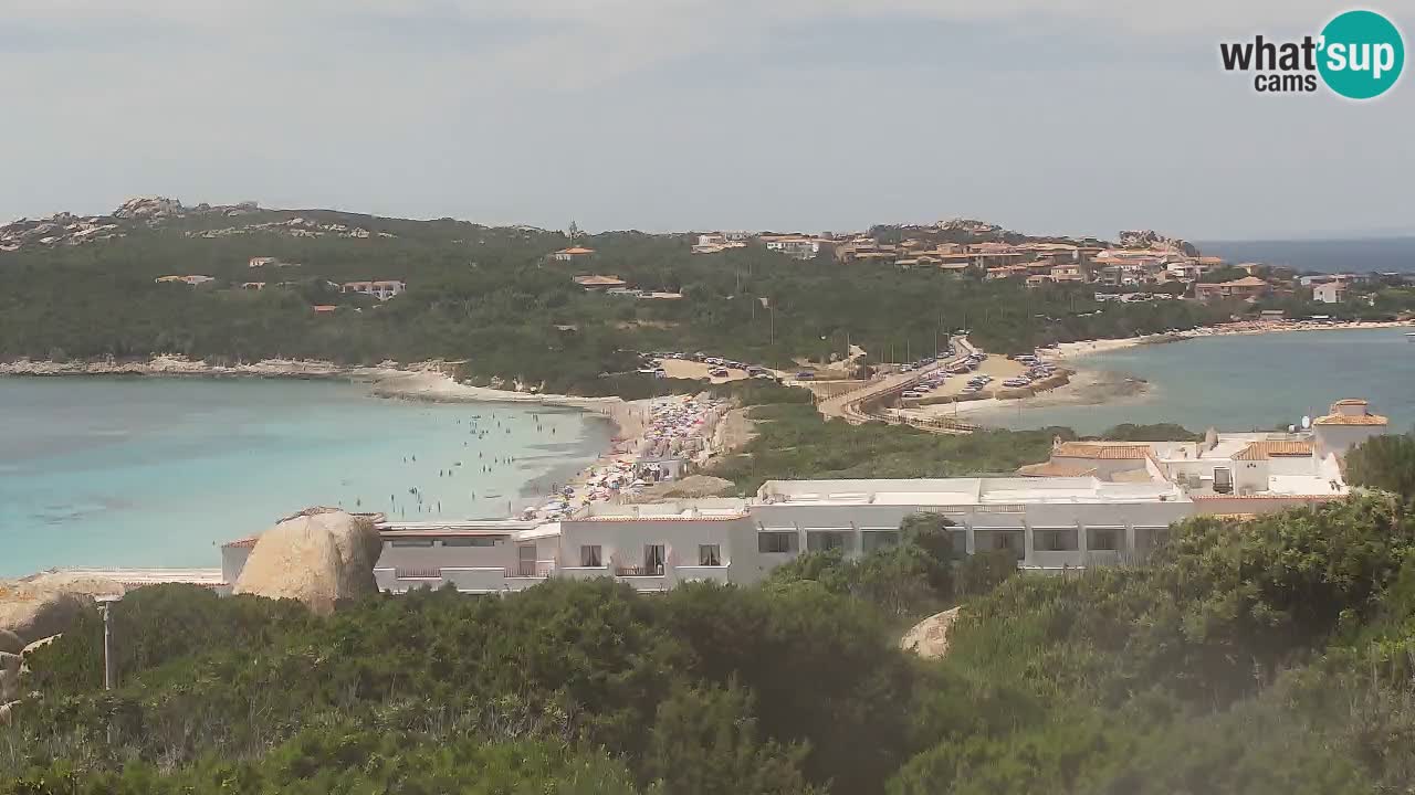 Live Webcam Capo Testa the beach of 2 sea – Santa Teresa Gallura – livecam Sardinia