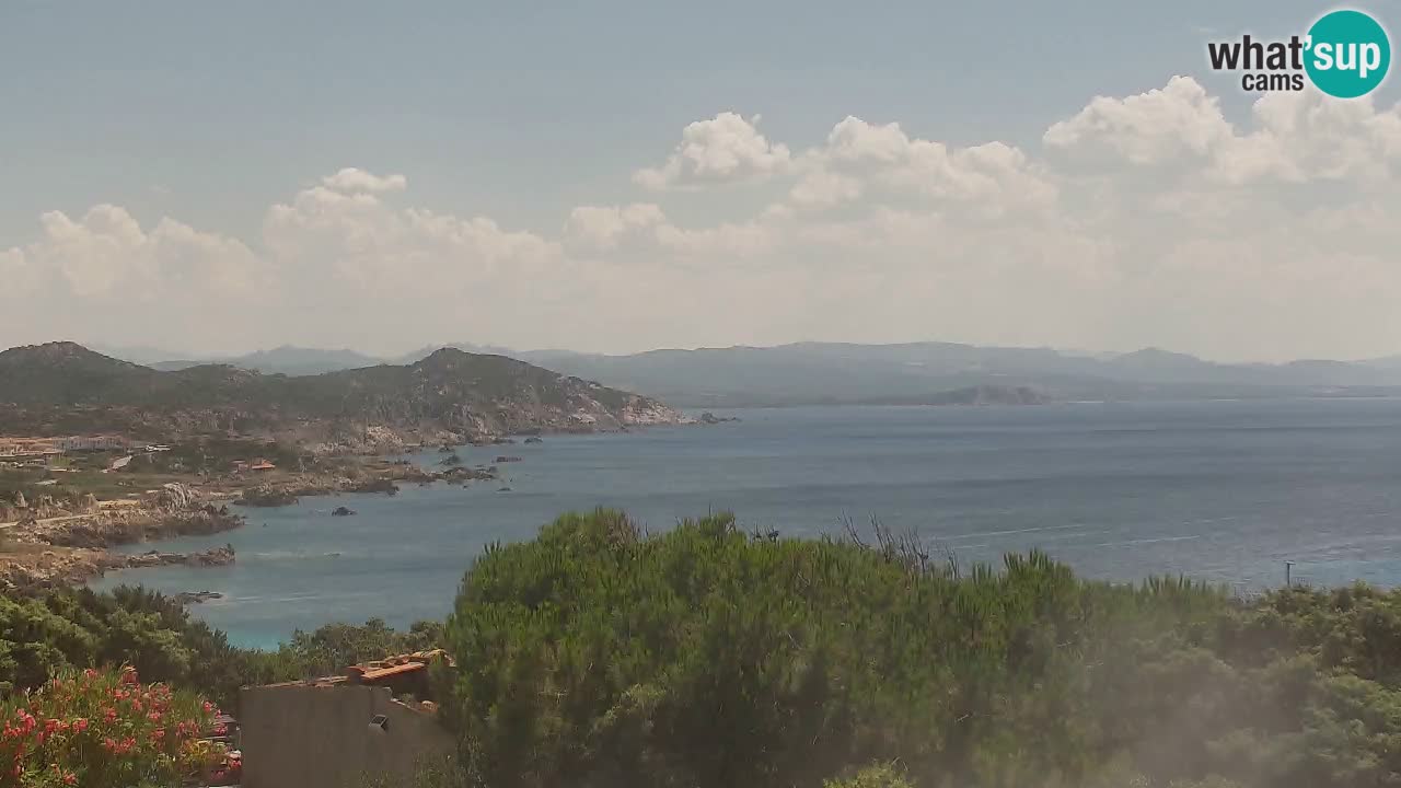 Webcam en vivo Capo Testa la playa de 2 mar – Santa Teresa Gallura – livecam Sardinia