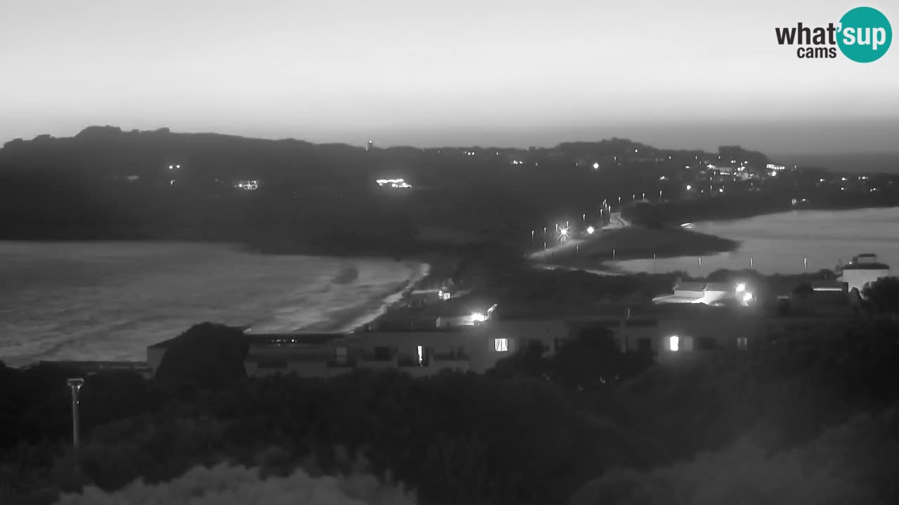 Live Webcam Capo Testa la spiaggia dei due mari – Santa Teresa Gallura – livecam Sardegna